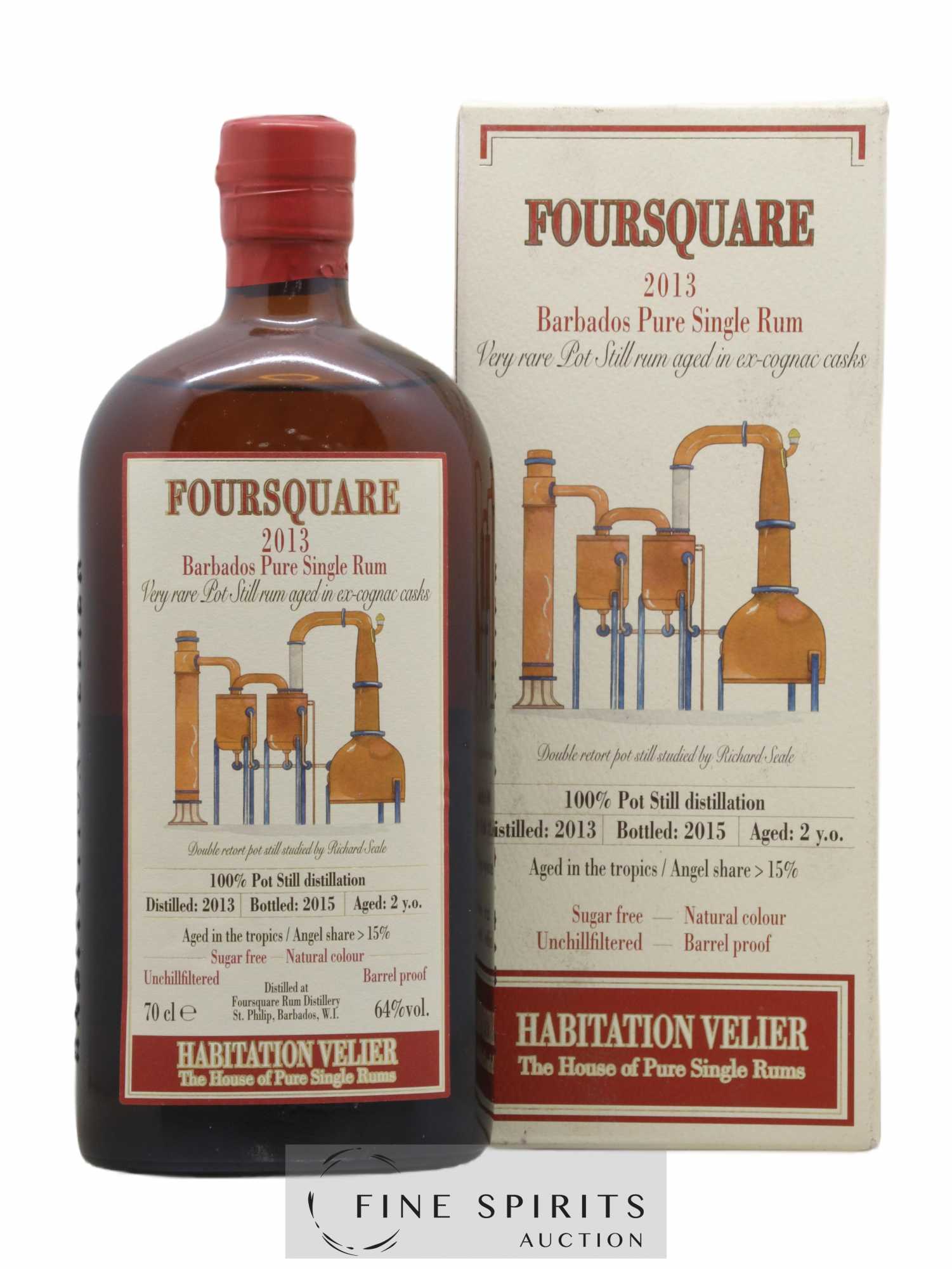 Foursquare 2 years 2013 Velier bottled 2015 Habitation Velier