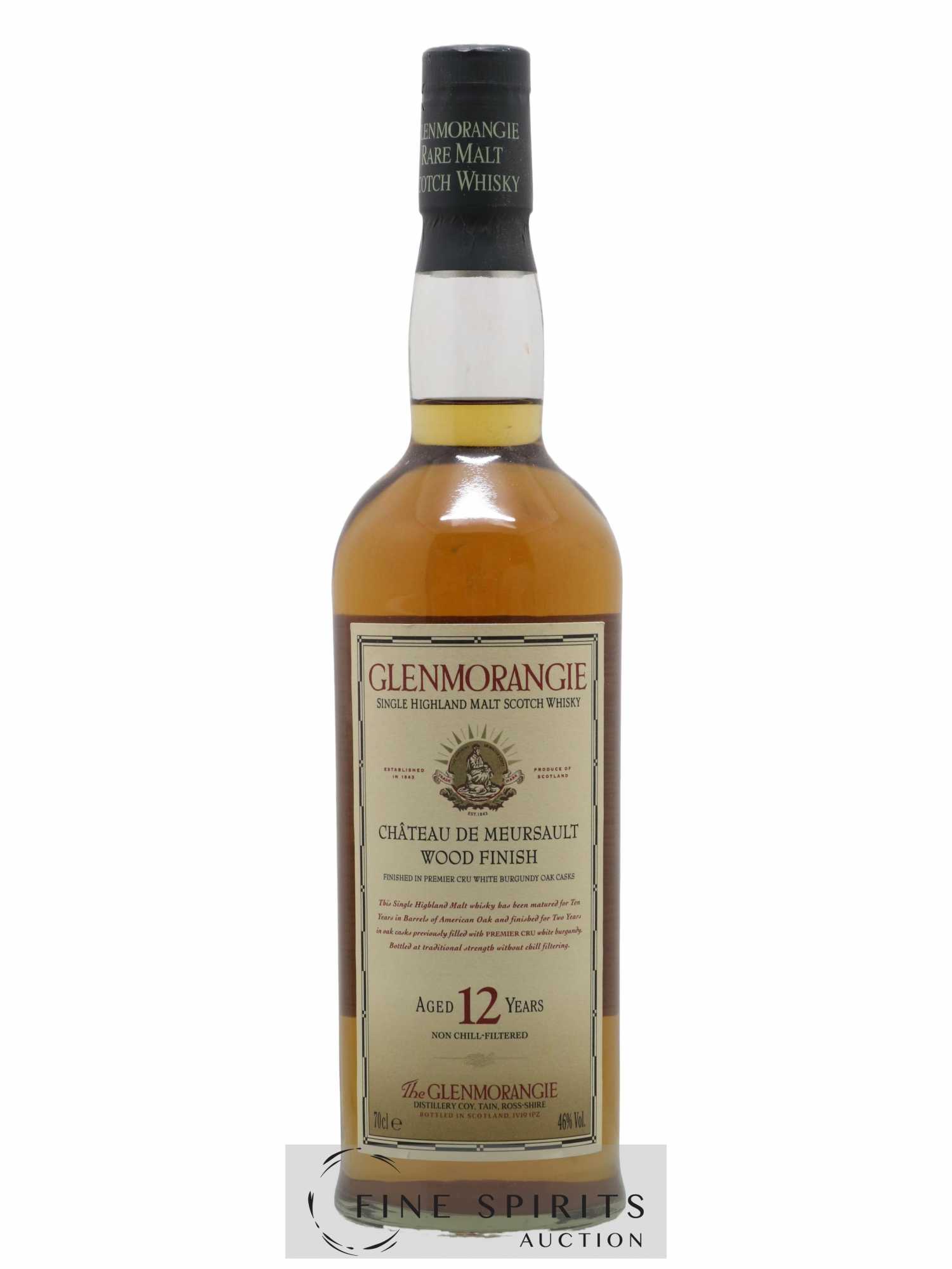 Glenmorangie 12 years Of. Château De Meursault Wood Finish Non Chill-Filtered