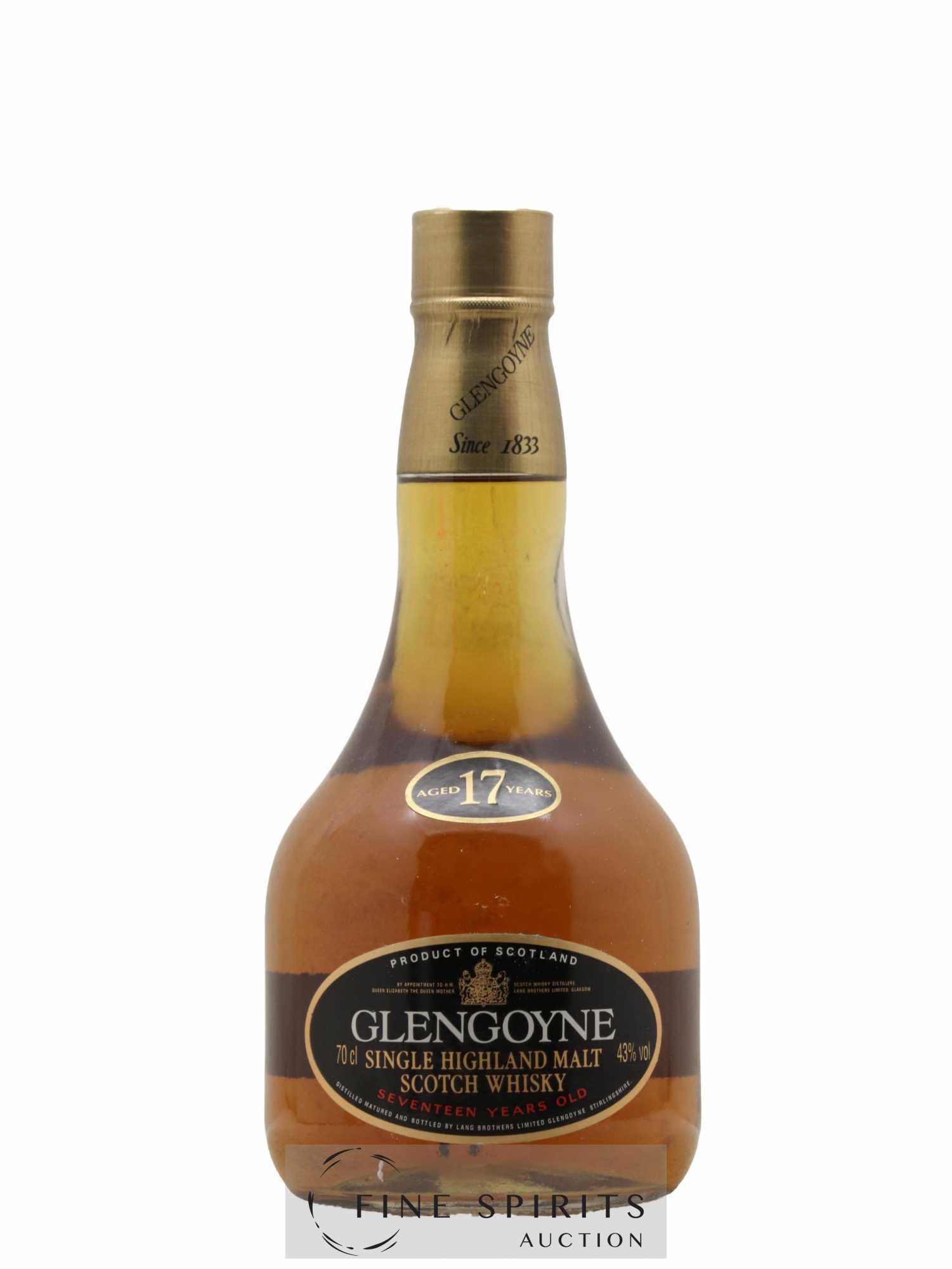 Glengoyne 17 years Of. Dumpy bottle