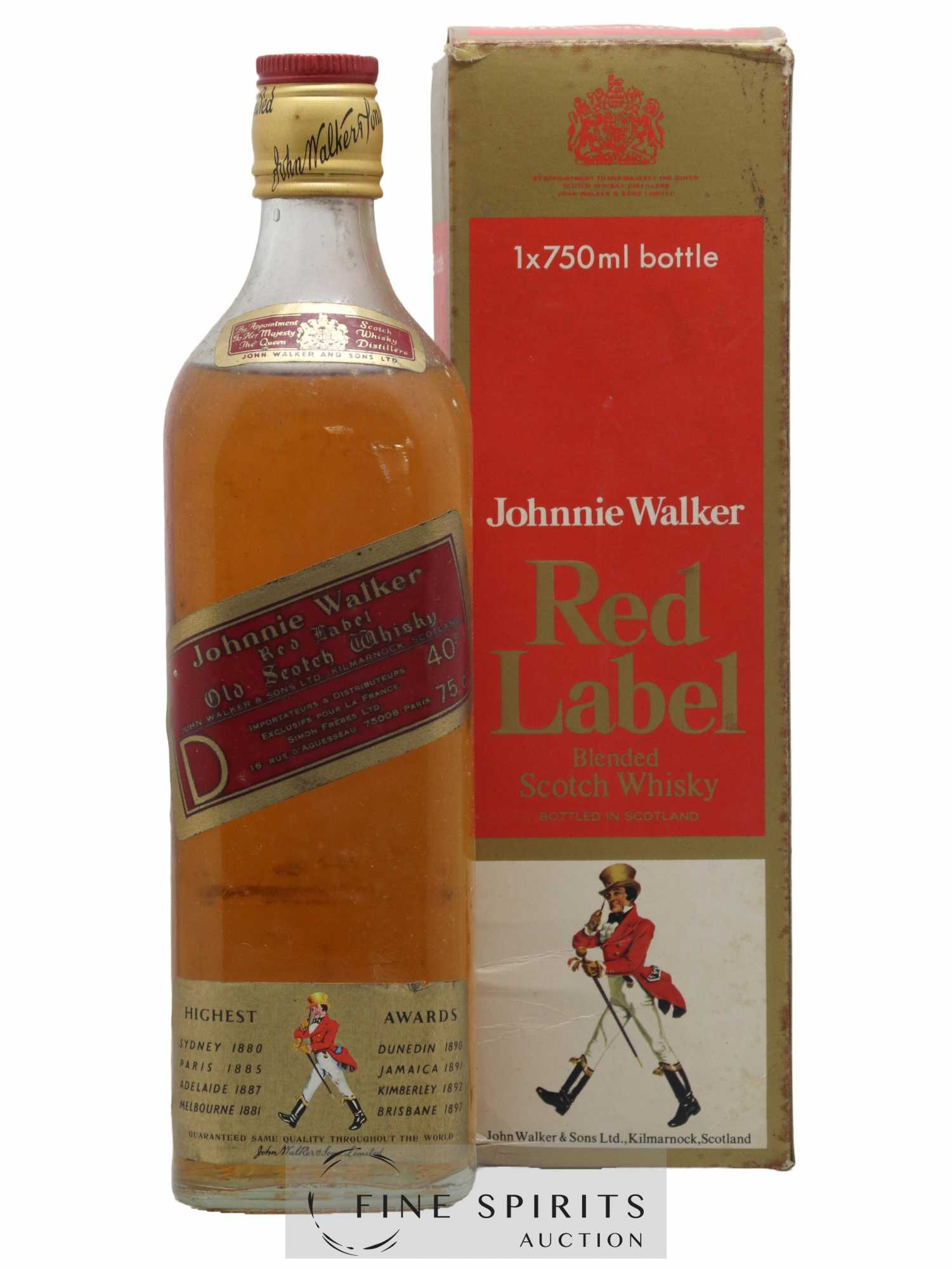 Johnnie Walker Of. Red Label (75cl.)