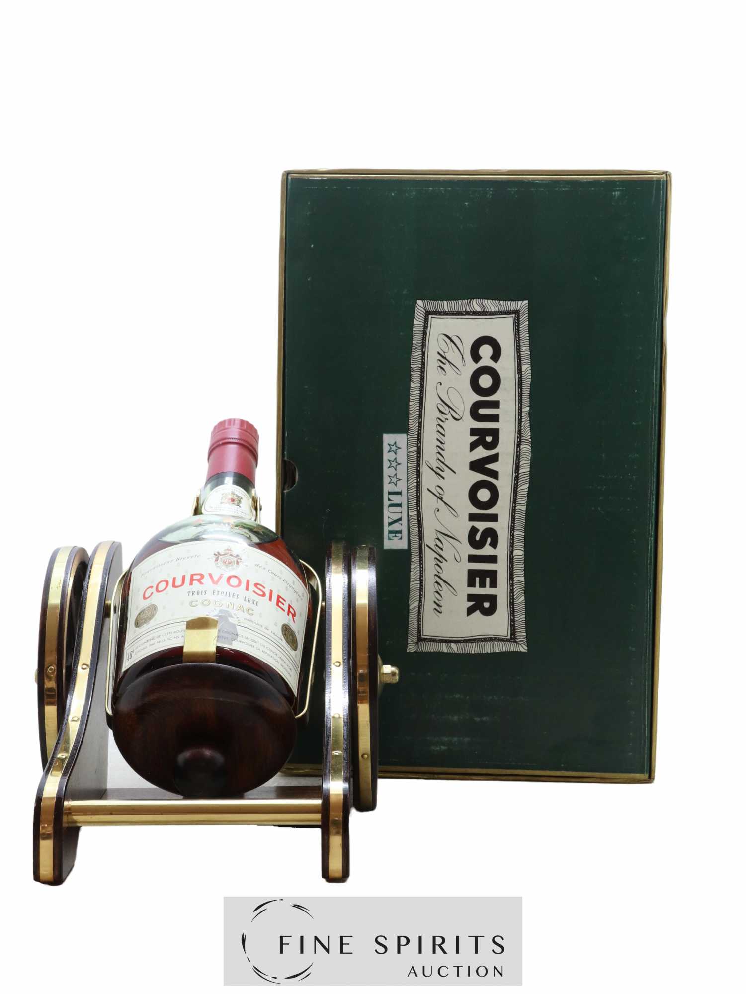 Courvoisier Of. The Brandy of Napoleon by appointment the Late King George VI 3 Etoiles Luxe