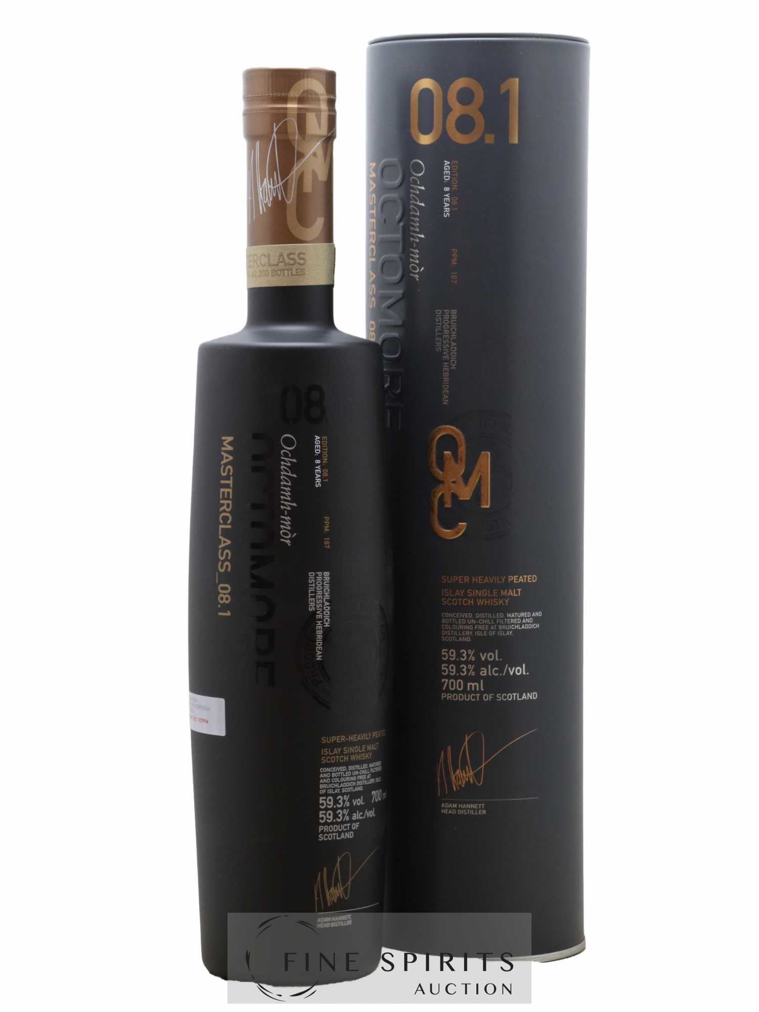 Octomore 8 years Of. Masterclass Edition 08.1 Super-Heavily Peated - One of 42000 Limited Edition