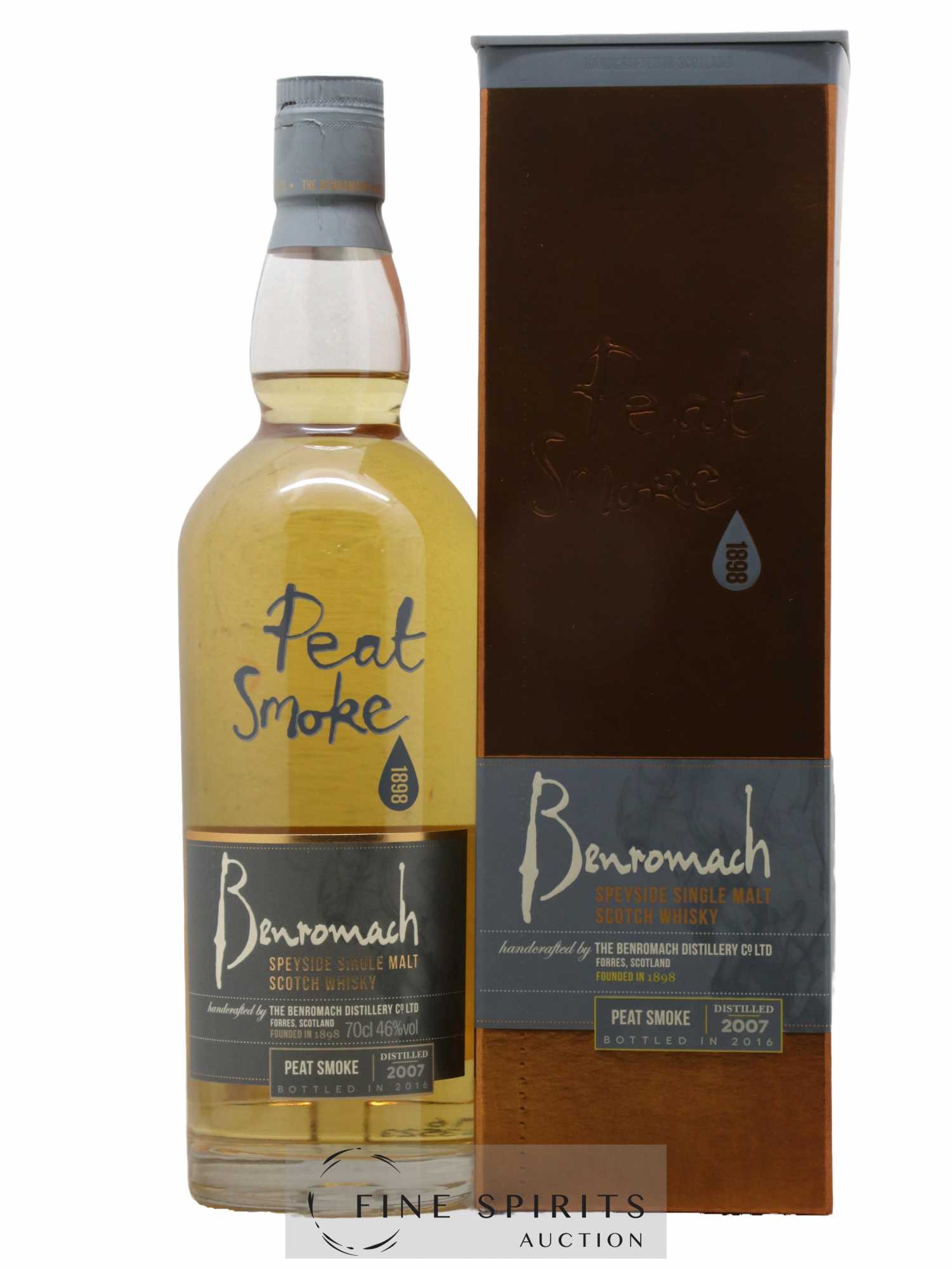 Benromach 2007 Of. Peat Smoke bottled 2016