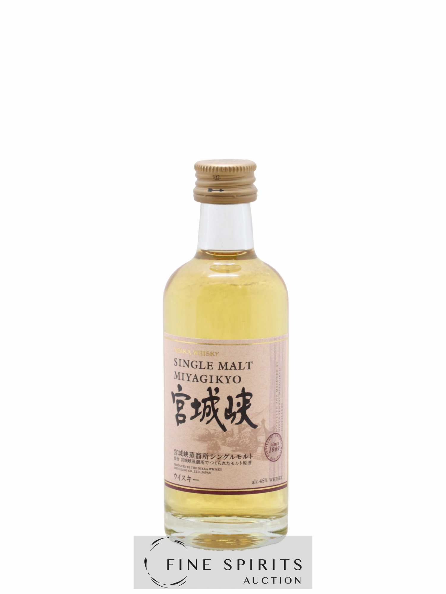 Miyagikyo Of. Single Malt Nikka Whisky 50ml.