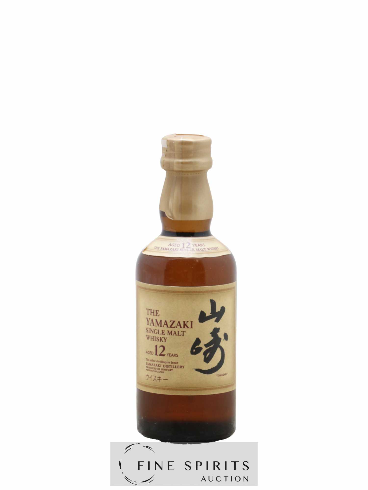 Buy Yamazaki 12 years Of. 50ml. lot 940