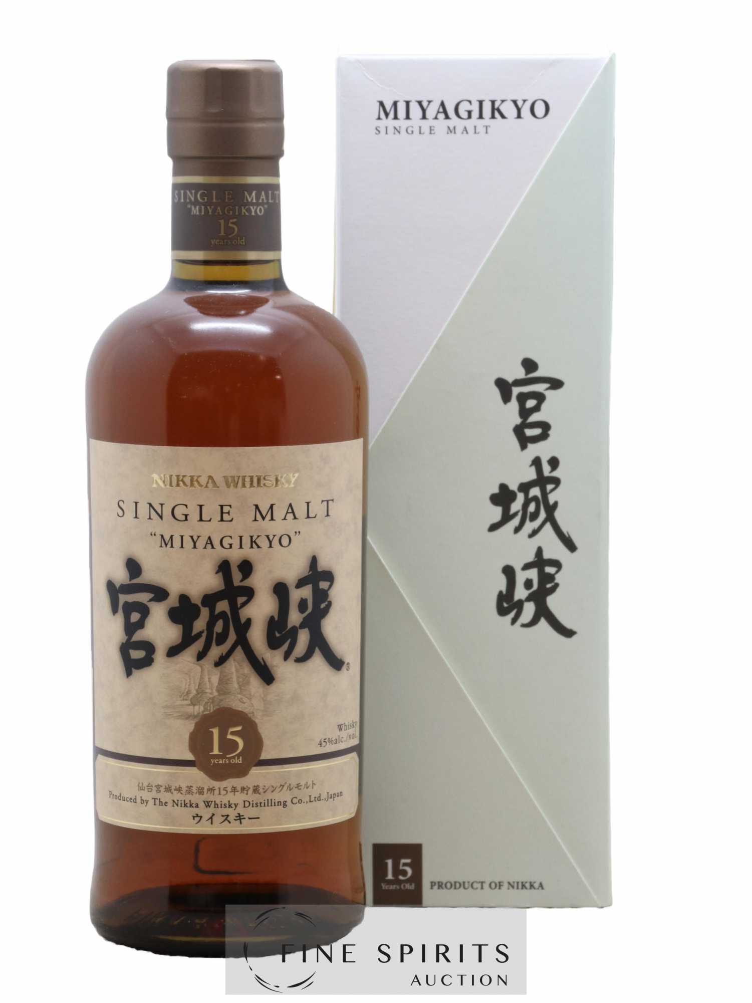 Miyagikyo 15 years Of. Nikka Whisky