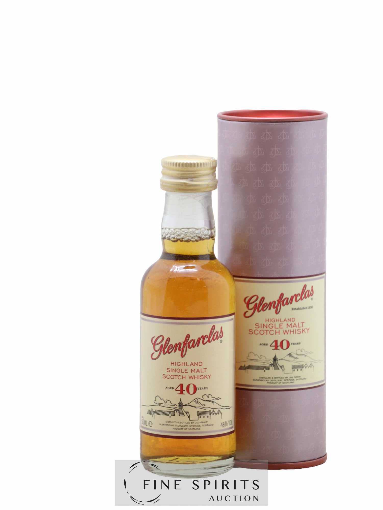 Glenfarclas 40 years Of. (50ml.)