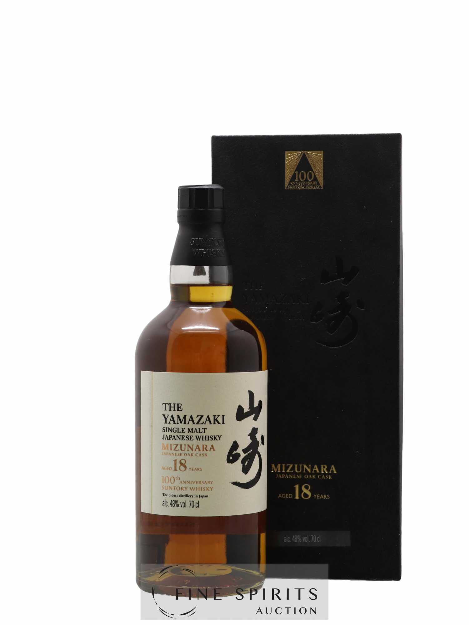 Buy Yamazaki 18 years Of. Mizunara Japanese Oak Cask 100th