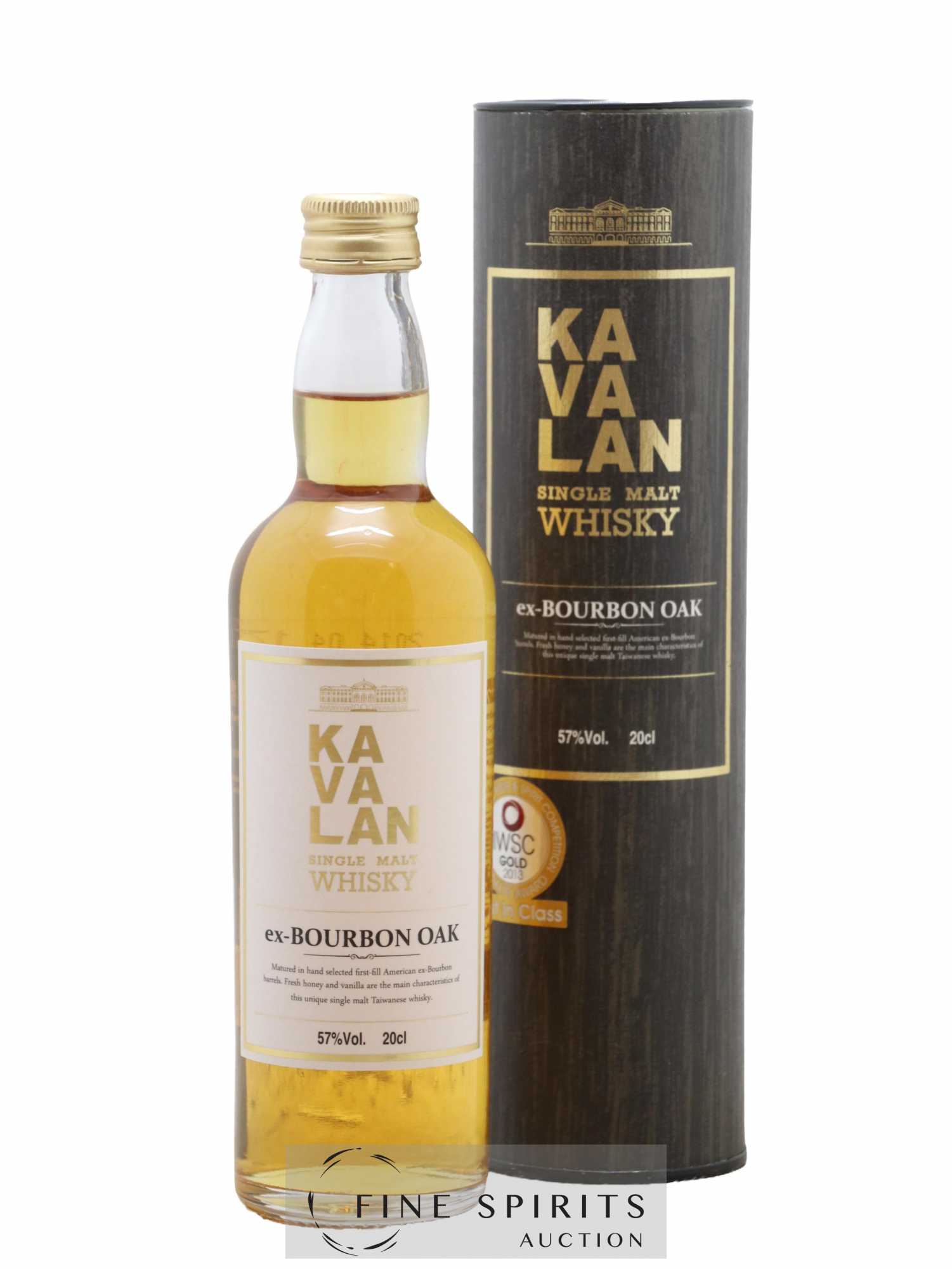 Kavalan Of. Solist ex-Bourbon Cask bottled in 2014