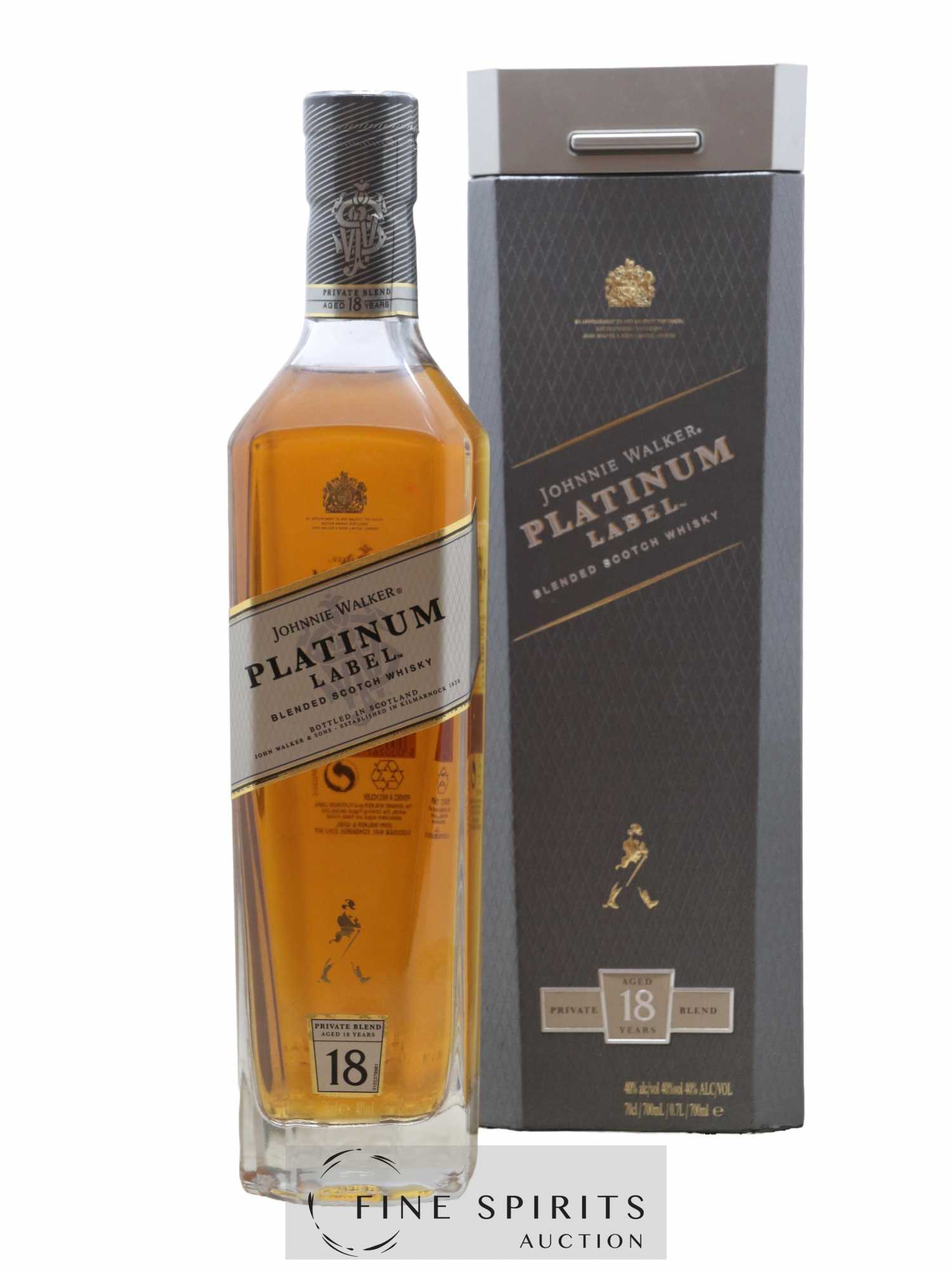 Johnnie Walker 18 years Of. Platinum Label