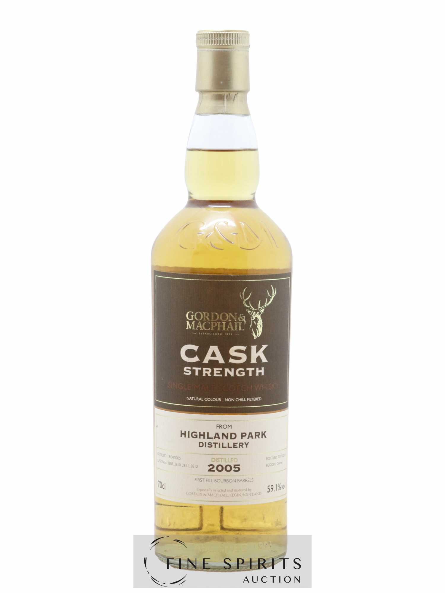 Highland Park 2005 Gordon & MacPhail Casks n°2809-10-11-12 - bottled 2014 Cask Strength