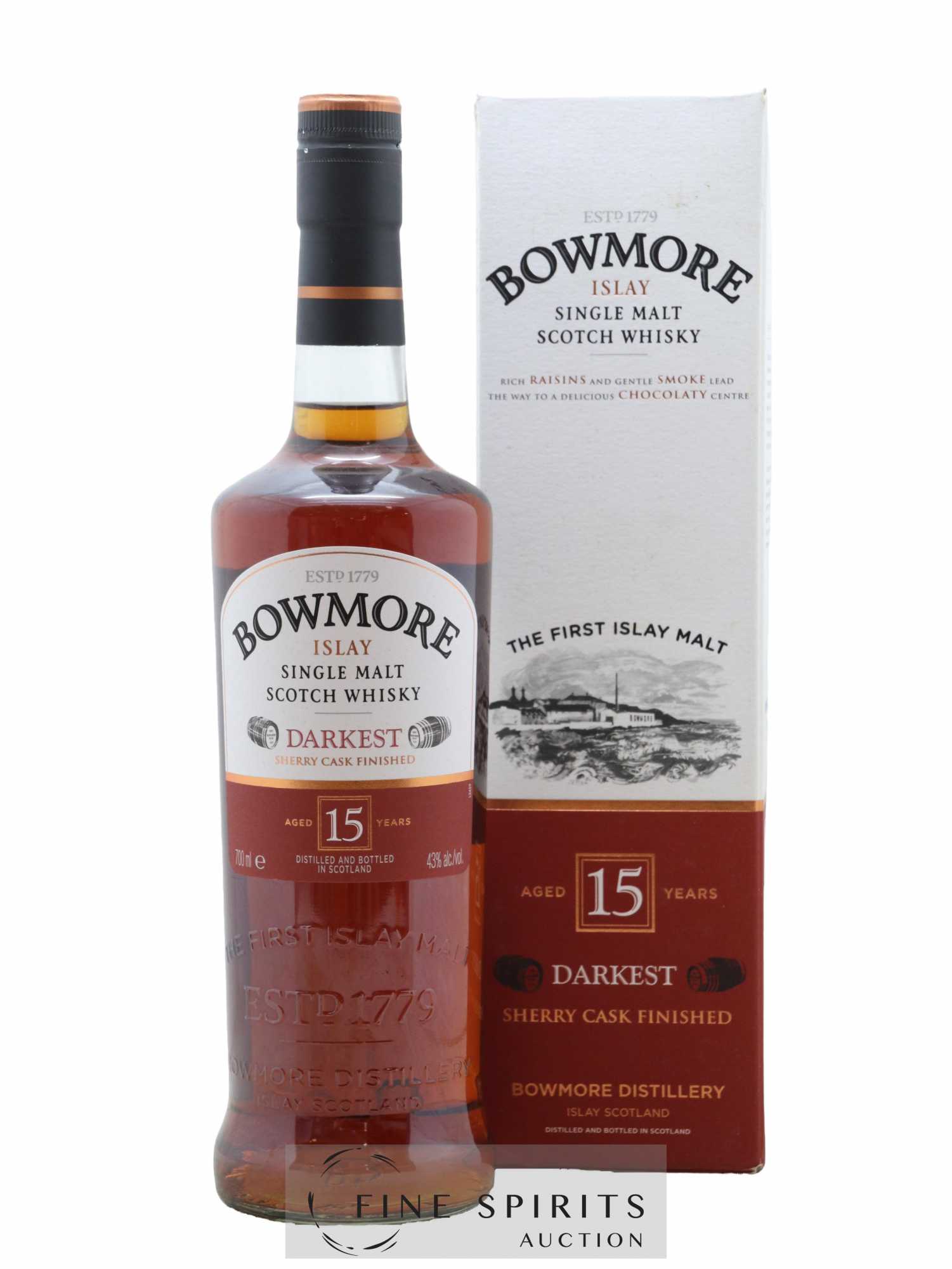 Bowmore 15 years Of. Darkest Sherry Cask Finish