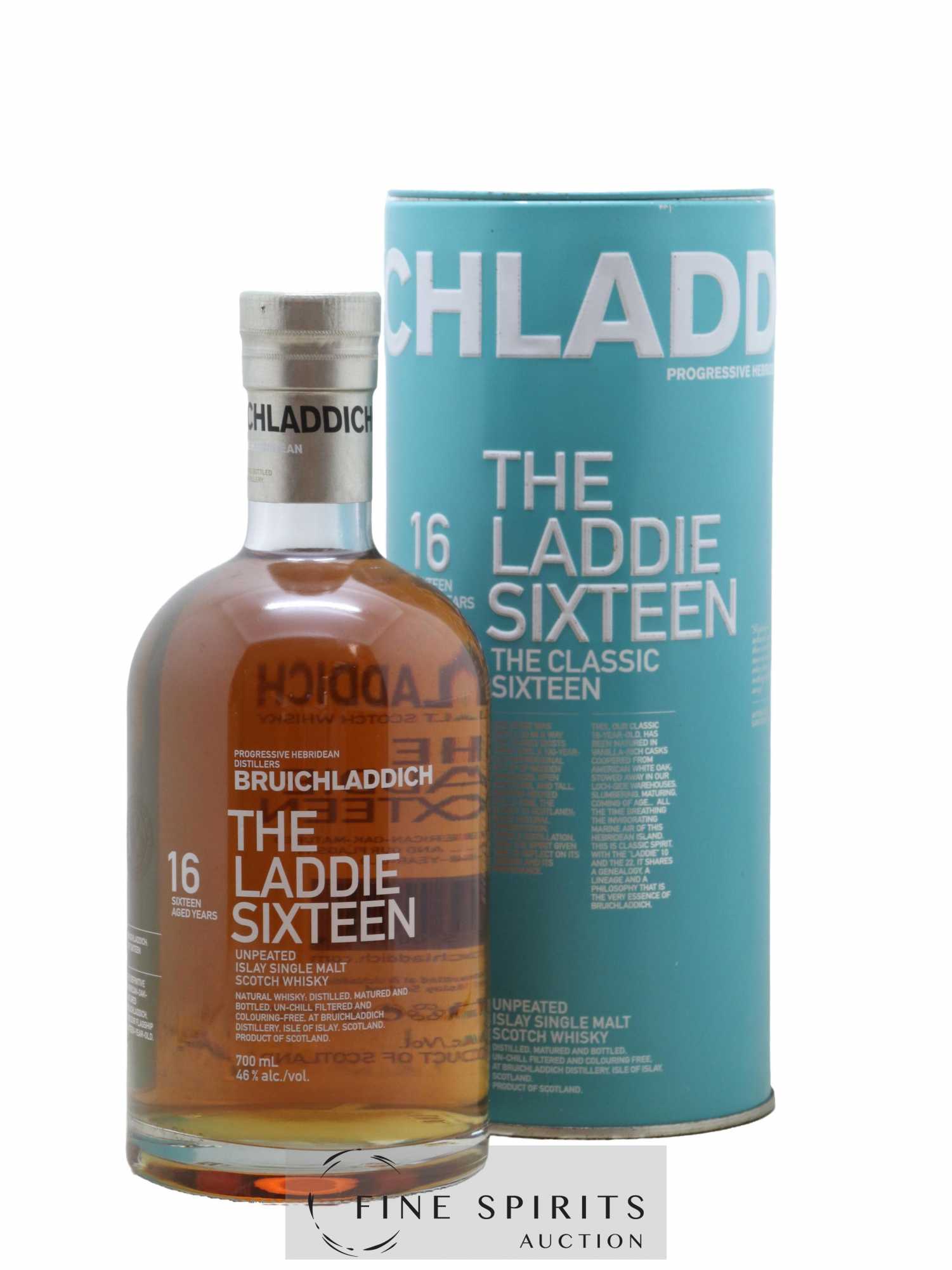 Bruichladdich 16 years Of. The Laddie Sixteen Unpeated