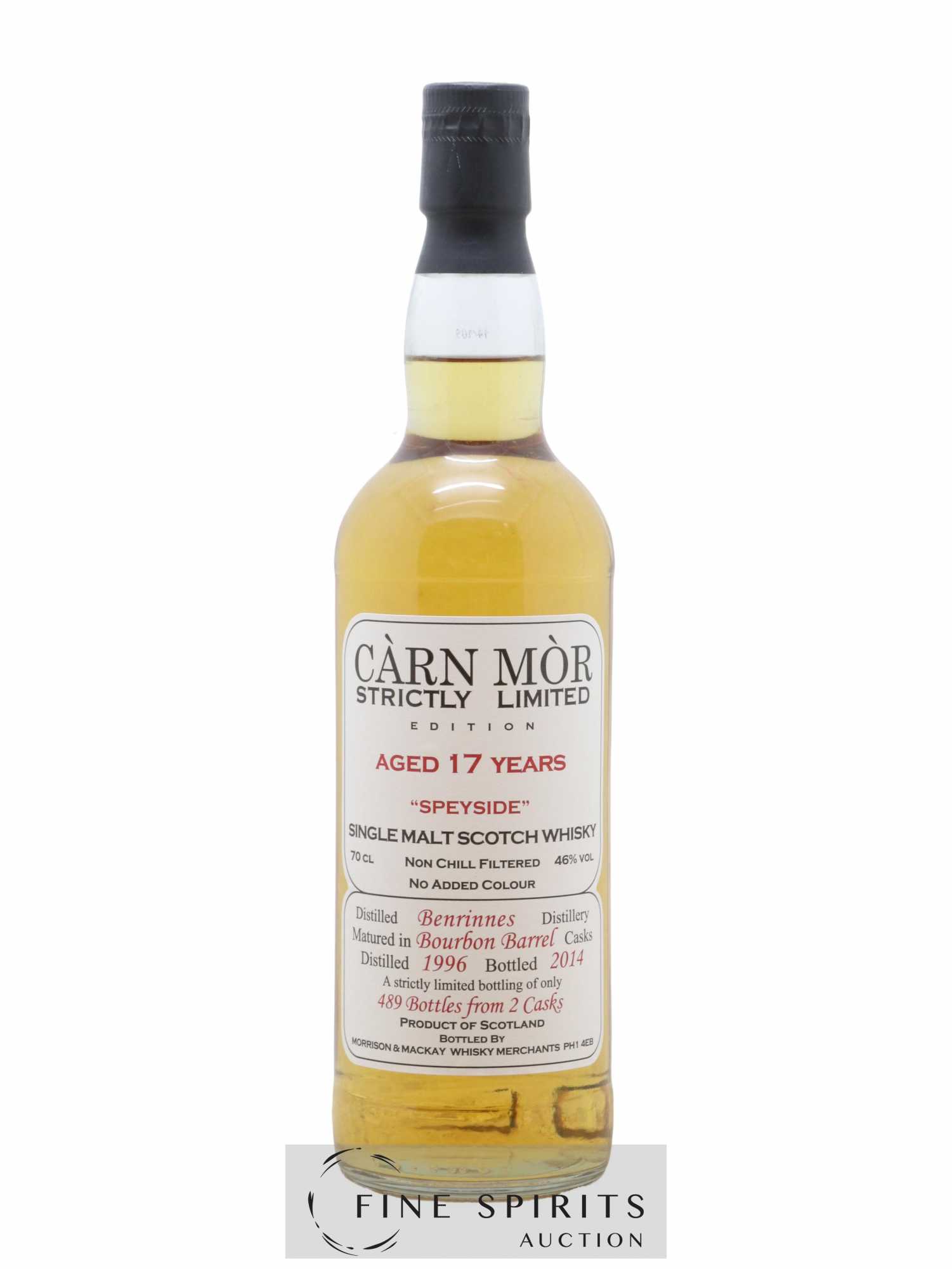 Benrinnes 17 years 1996 Morrison & Mackay Càrn Mòr One of 489 - bottled 2014 Strictly Limited Edition