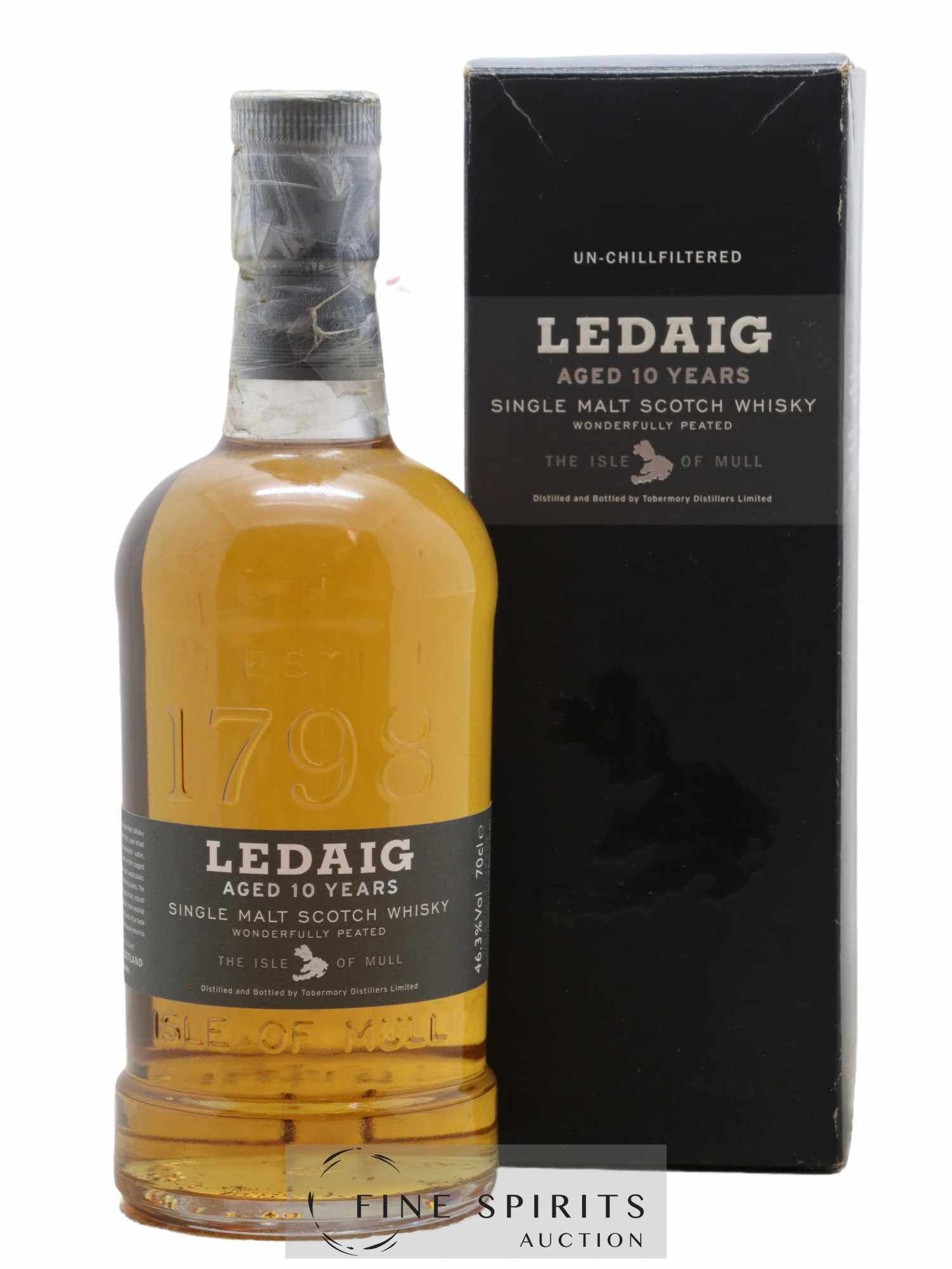 Ledaig 10 years Of. Un-Chillfiltered