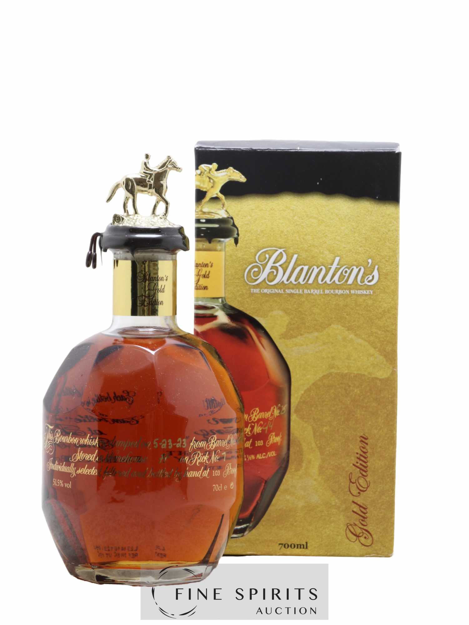 Blanton's Of. Gold Edition Warehouse H - Barrel n°657 - dumped 2023