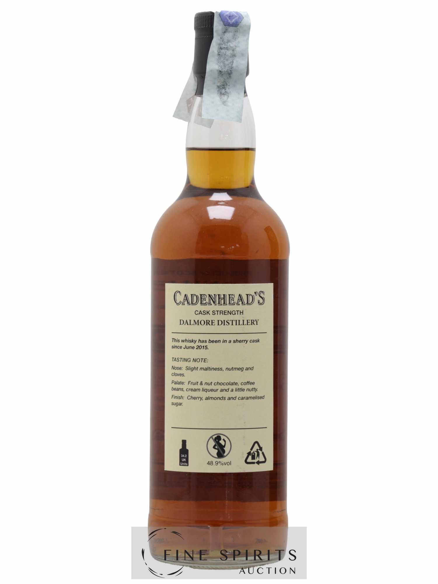 Buy Dalmore 16 years 2001 Cadenhead's Sherry Cask One of 180