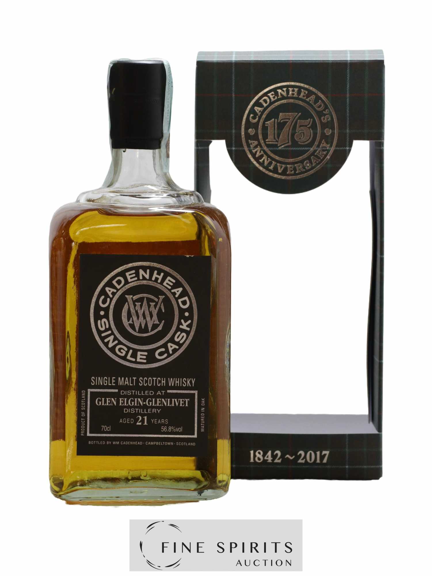 Glen Elgin 21 years 1995 Cadenhead's One of 264 - bottled 2017 Small Batch