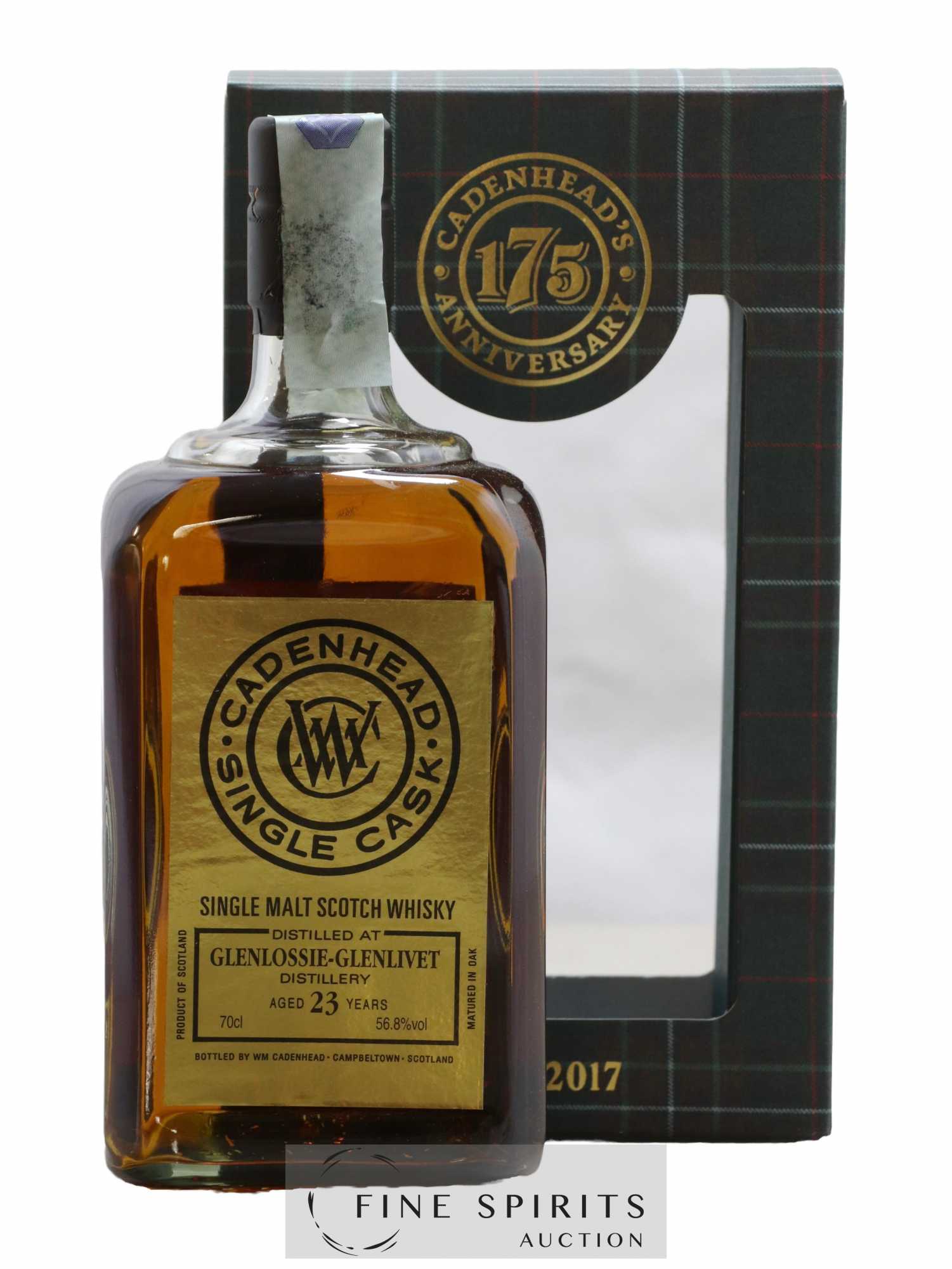 Glenlossie 23 years 1993 Cadenhead's Bourbon Hogshead - One of 216 - bottled 2017 Single Cask