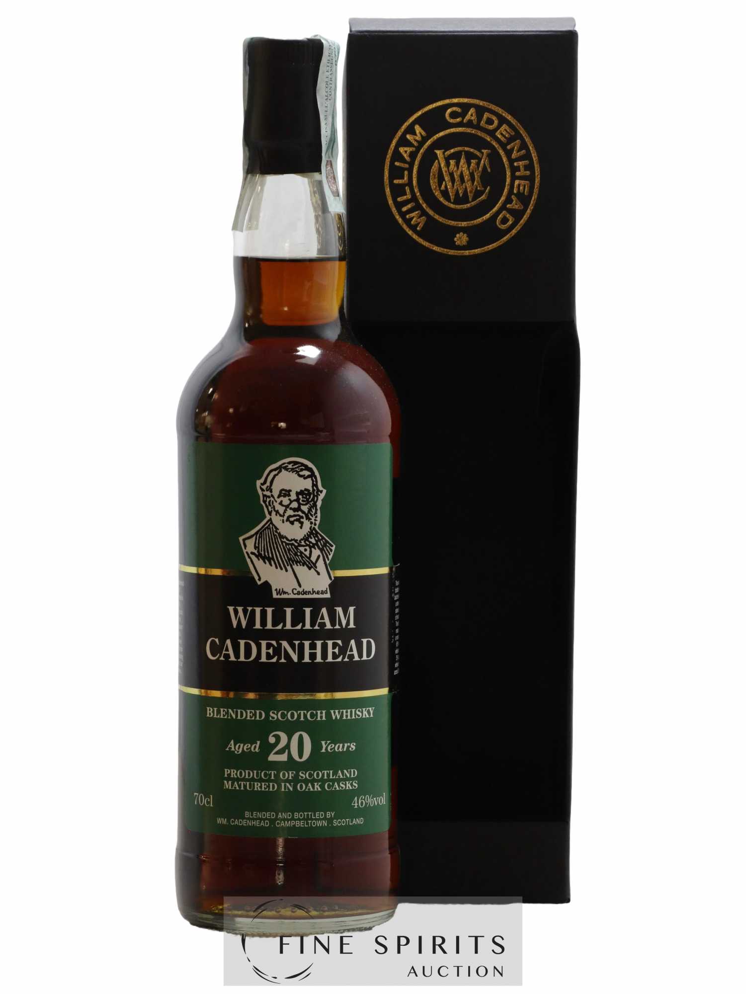 William Cadenhead 20 years Of. Oak Casks Matured