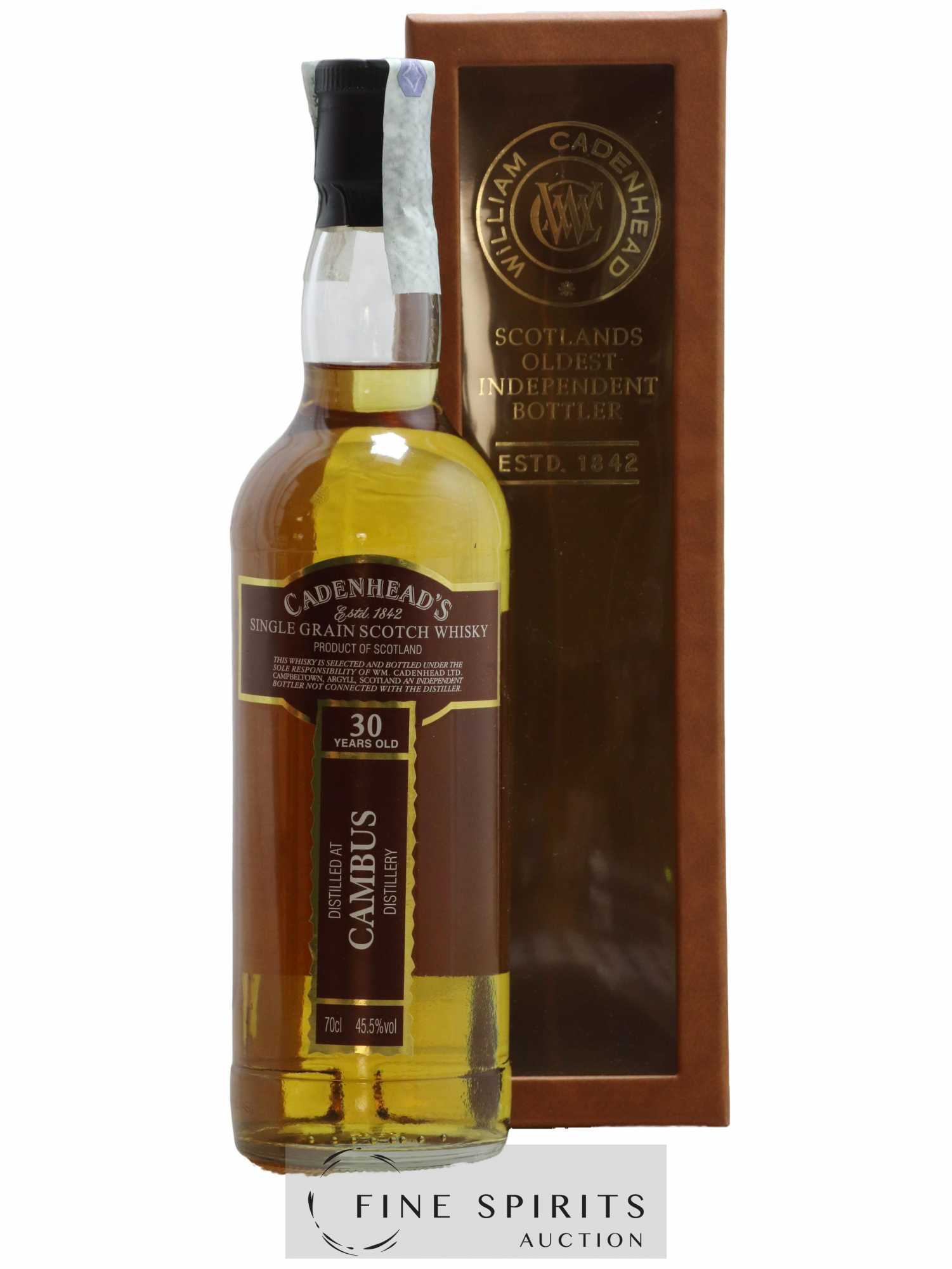 Cambus 30 years 1988 Cadenhead's Bourbon Hogshead - One of 258 - bottled 2018