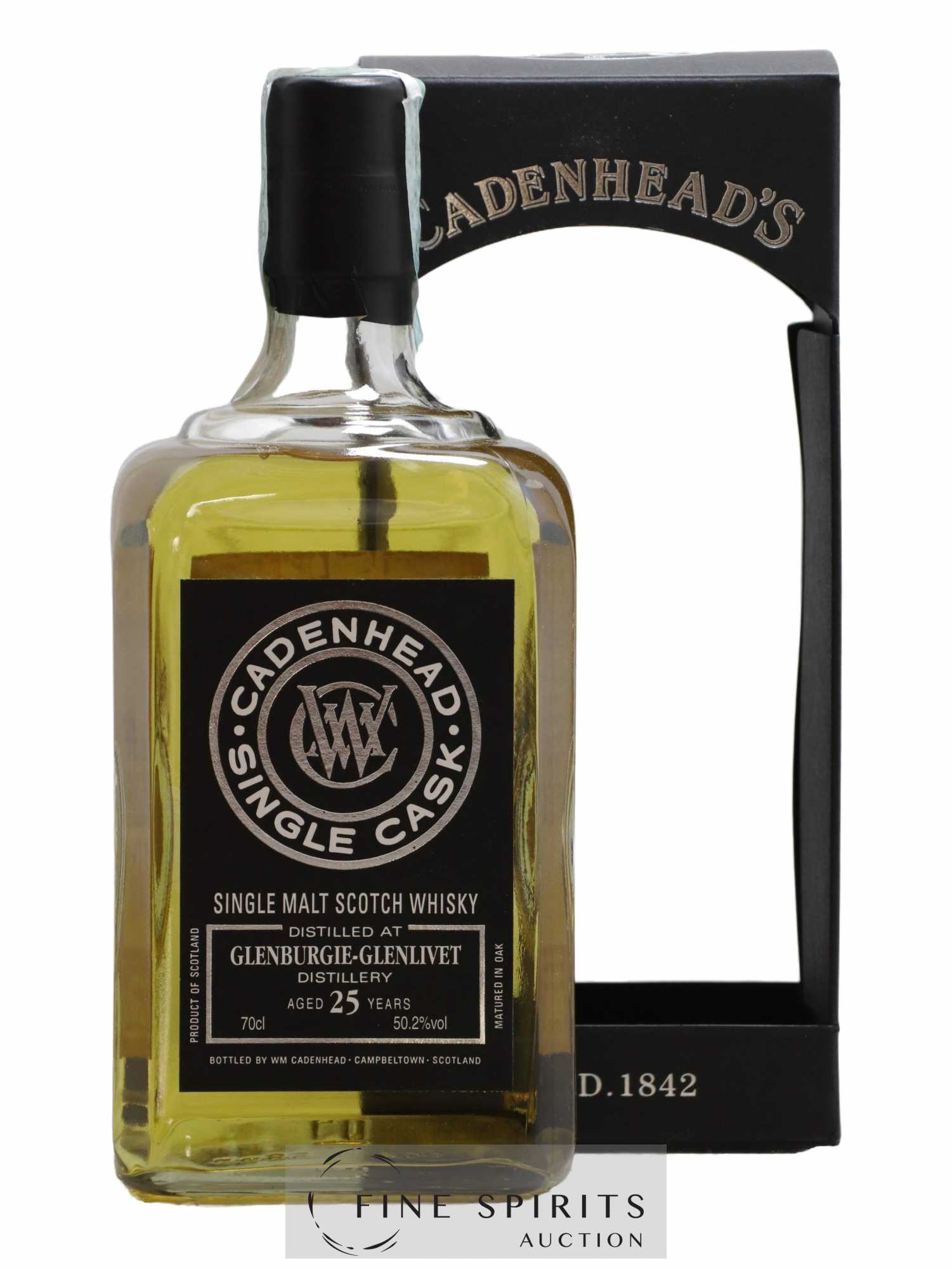 Glenburgie 25 years 1992 Cadenhead's One of 204 - bottled 2018 Single Cask