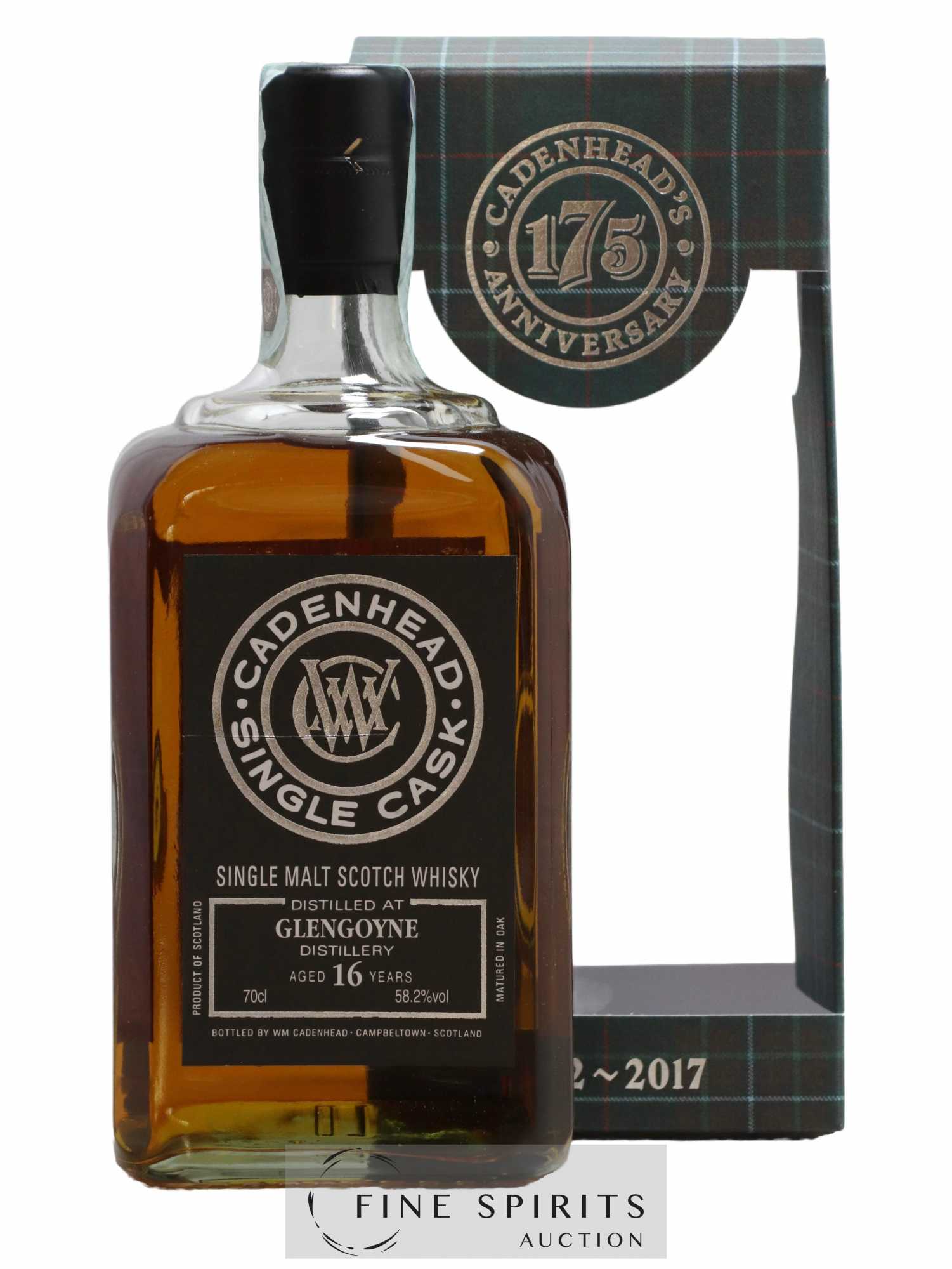 Glengoyne 16 years 2001 Cadenhead's One of 510 - bottled 2017 Single Cask