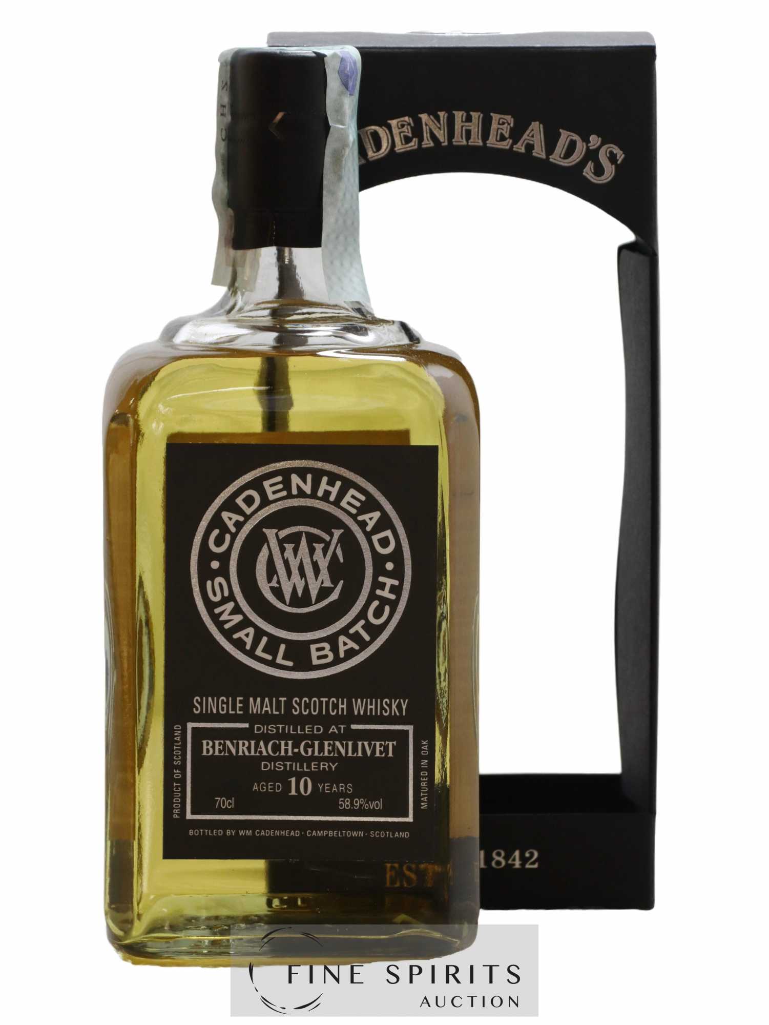 Benriach 10 years 2008 Cadenhead's One of 564 - bottled 2018 Small Batch