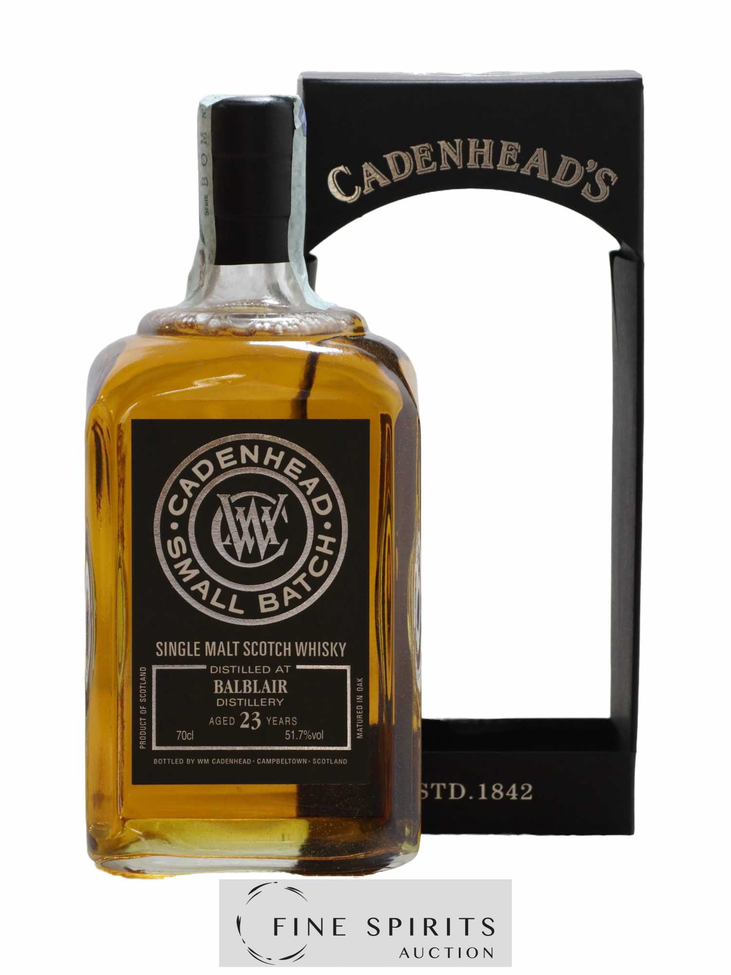 Balblair 23 years 1990 Cadenhead's One of 318 - bottled 2013 Small Batch