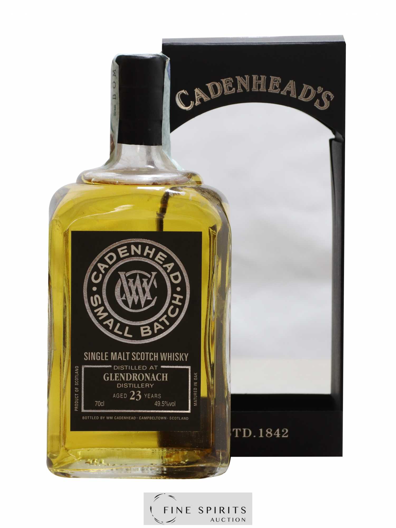 The Glendronach 23 years 1990 Cadenhead's One of 534 - bottled 2013 Small Batch