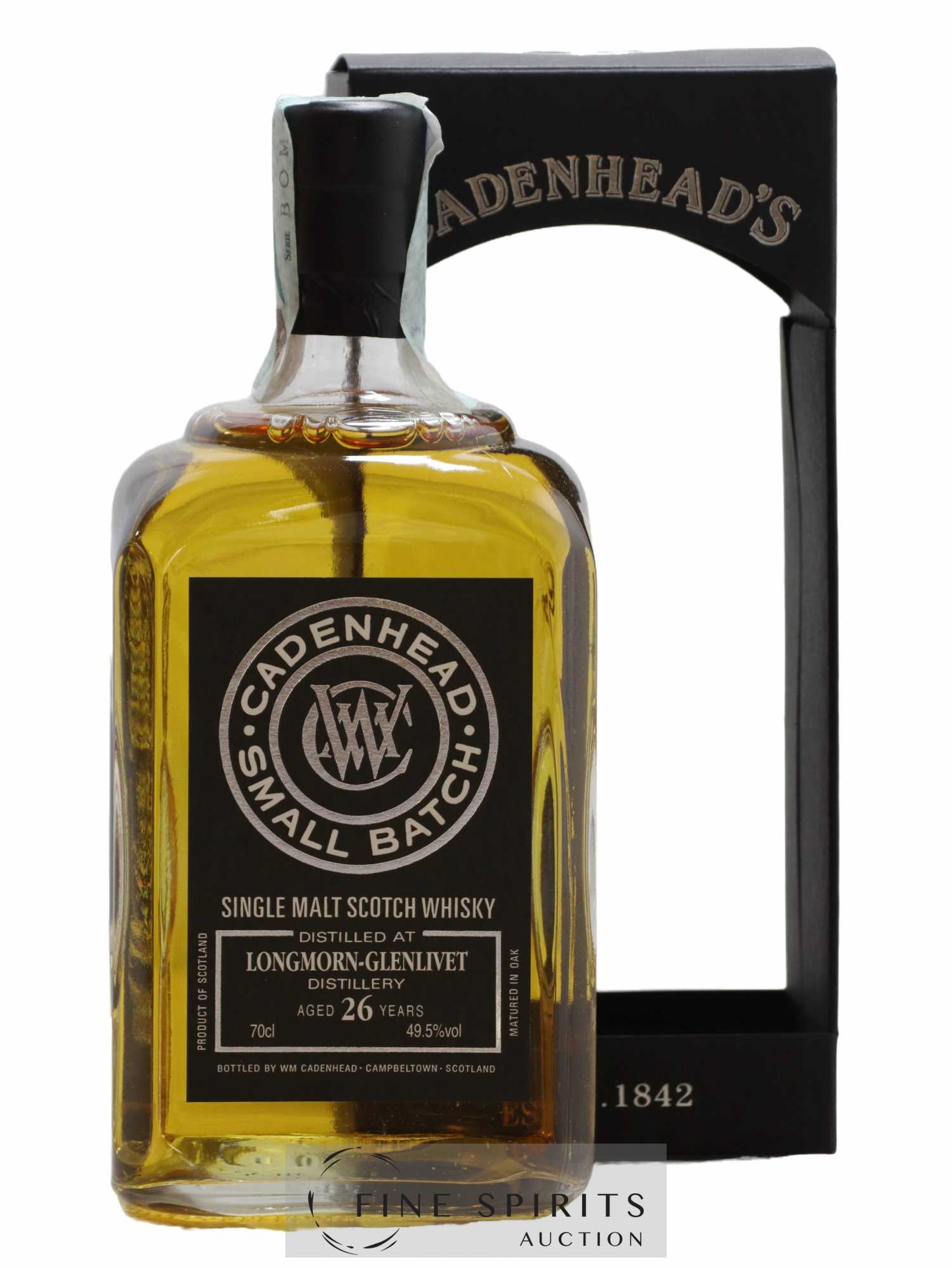 Longmorn 26 years 1987 Cadenhead's One of 402 - bottled 2013 Small Batch