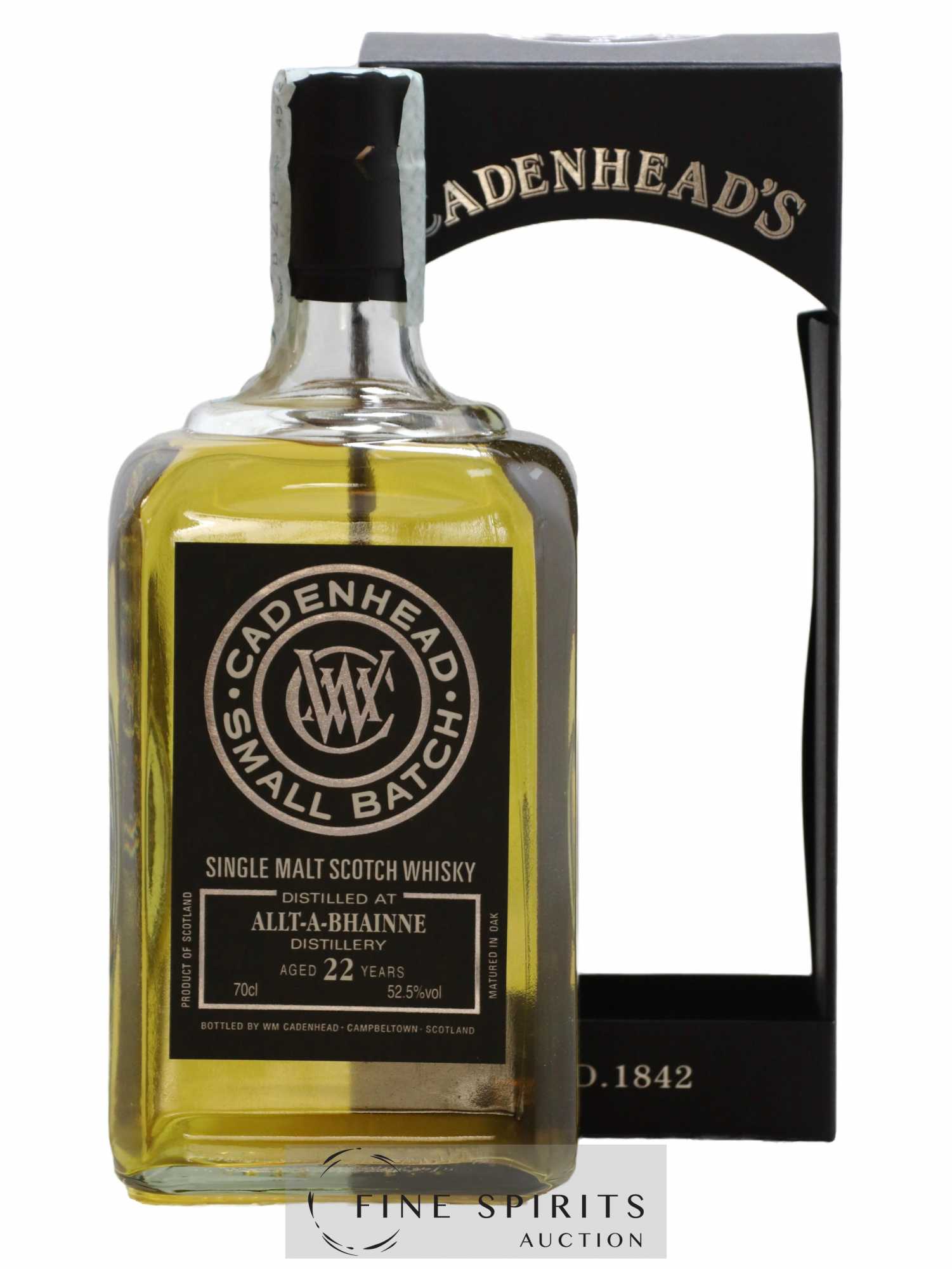 Allt-a-Bhainne 22 years 1992 Cadenhead's One of 348 - bottled 2015 Small Batch