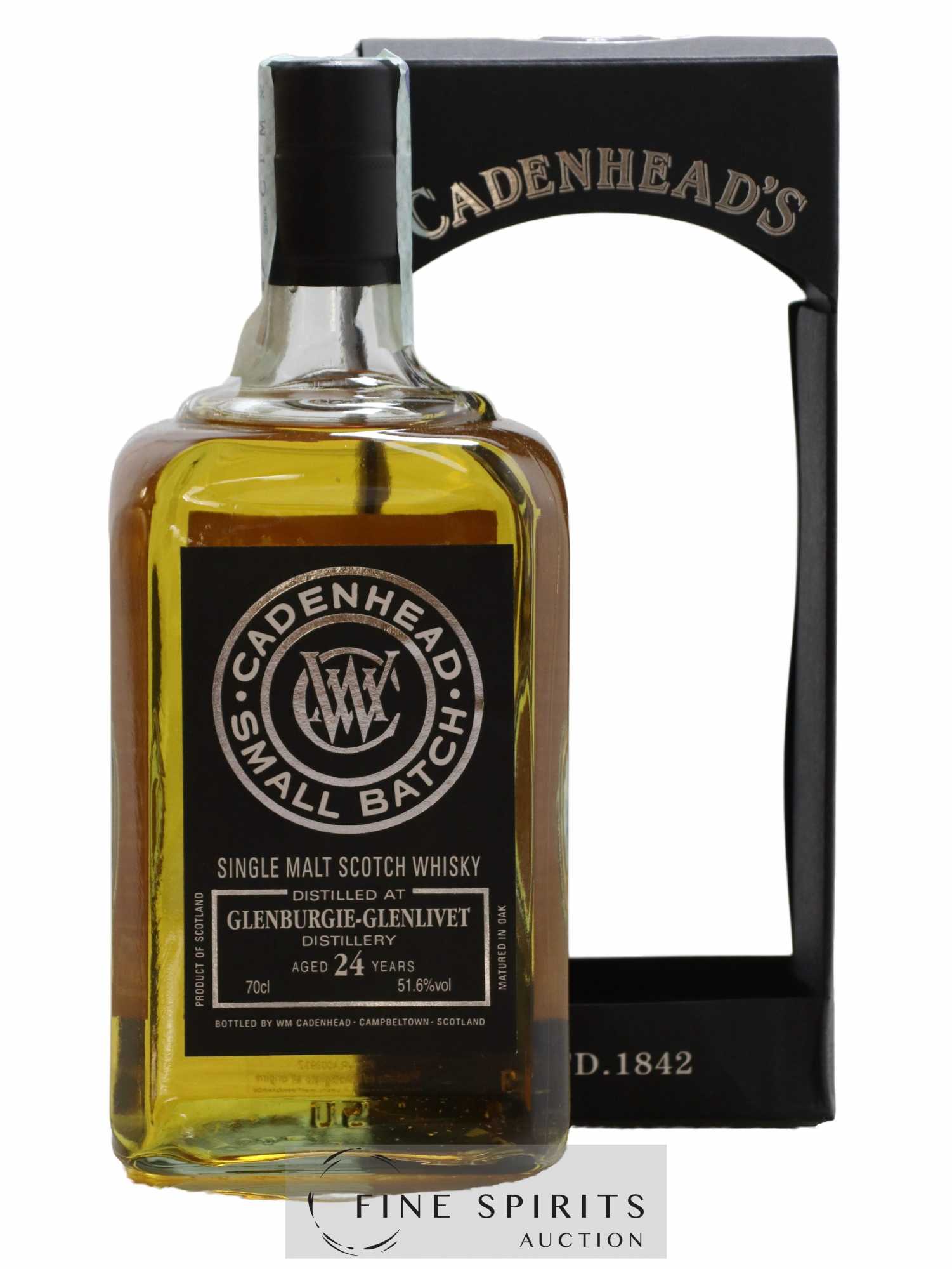 Glenburgie 24 years 1992 Cadenhead's One of 384 - bottled 2016 Small Batch