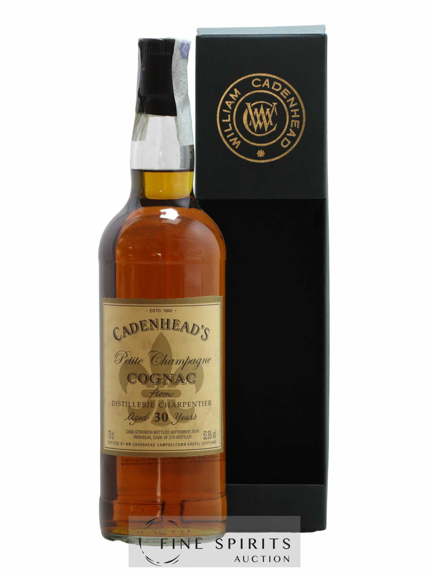 Charpentier 30 years Cadenhead's One of 270 - bottled 2016