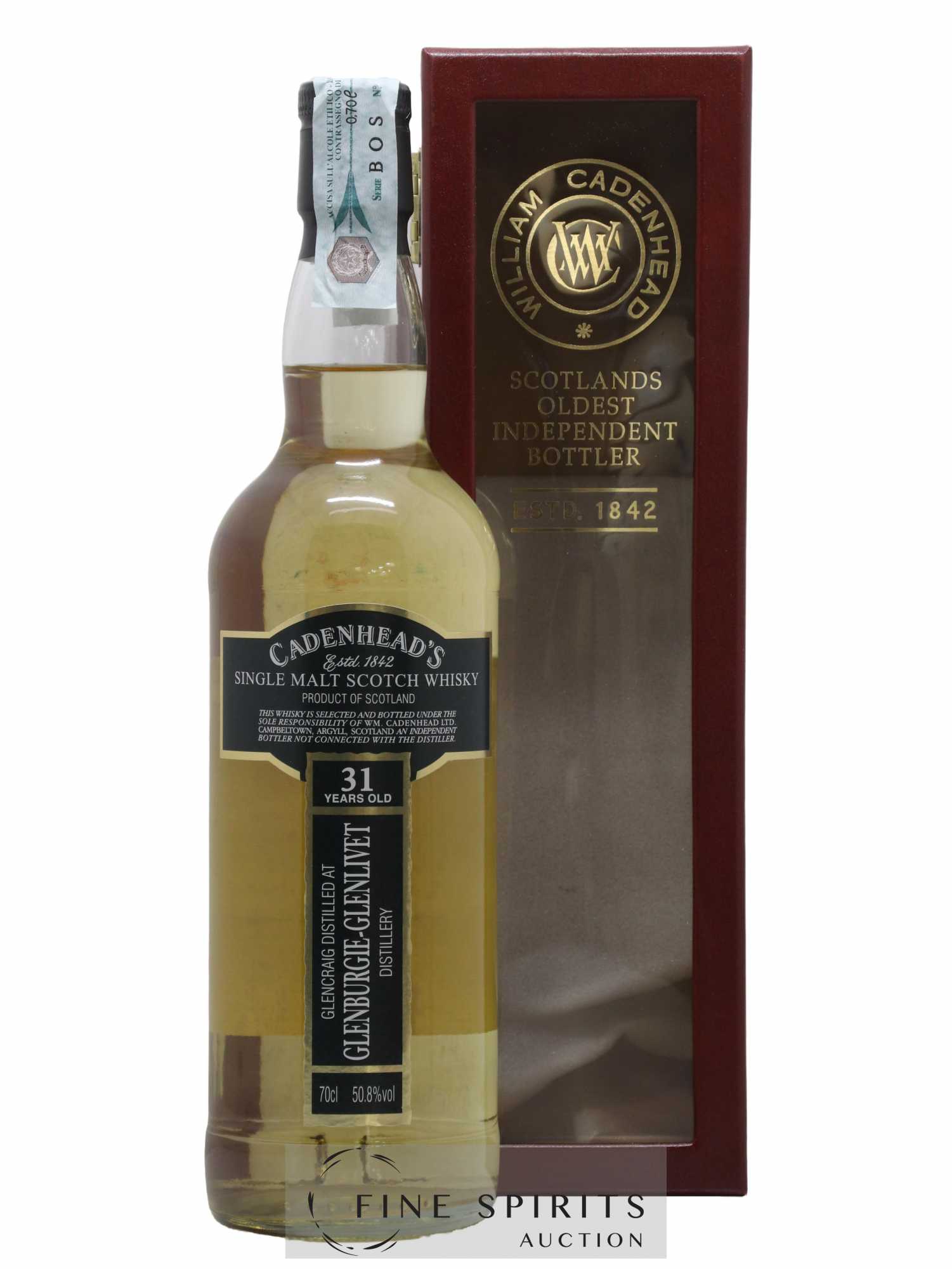 Glencraig 31 years 1981 Cadenhead's Bourbon Cask - One of 186 - bottled 2012