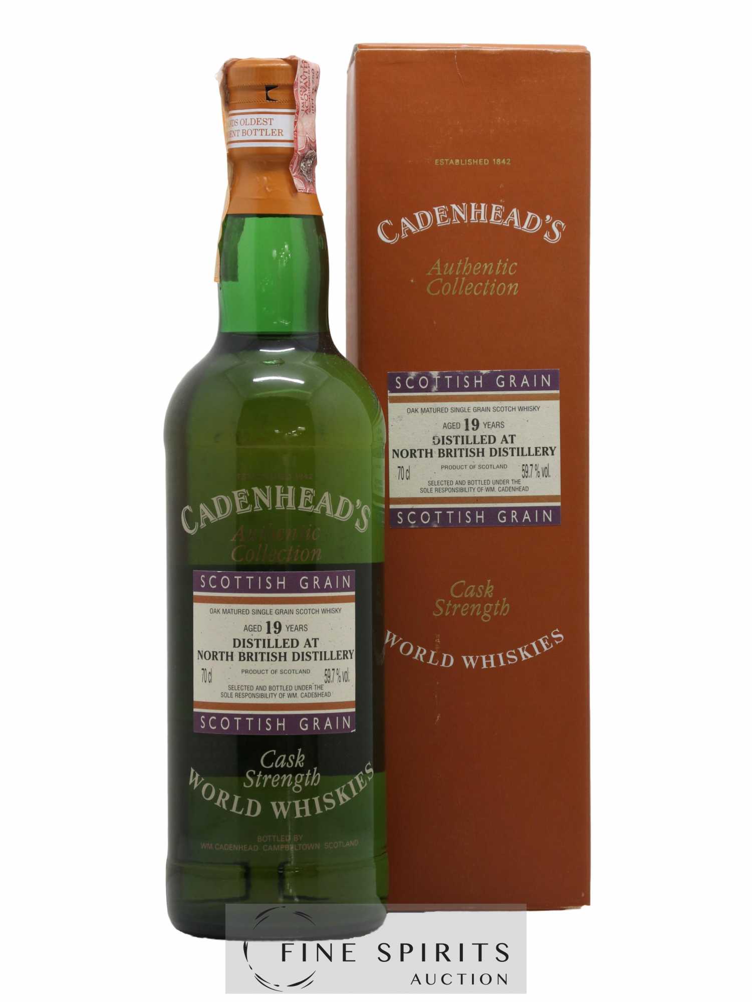 North British 19 years Cadenhead's Authentic Collection