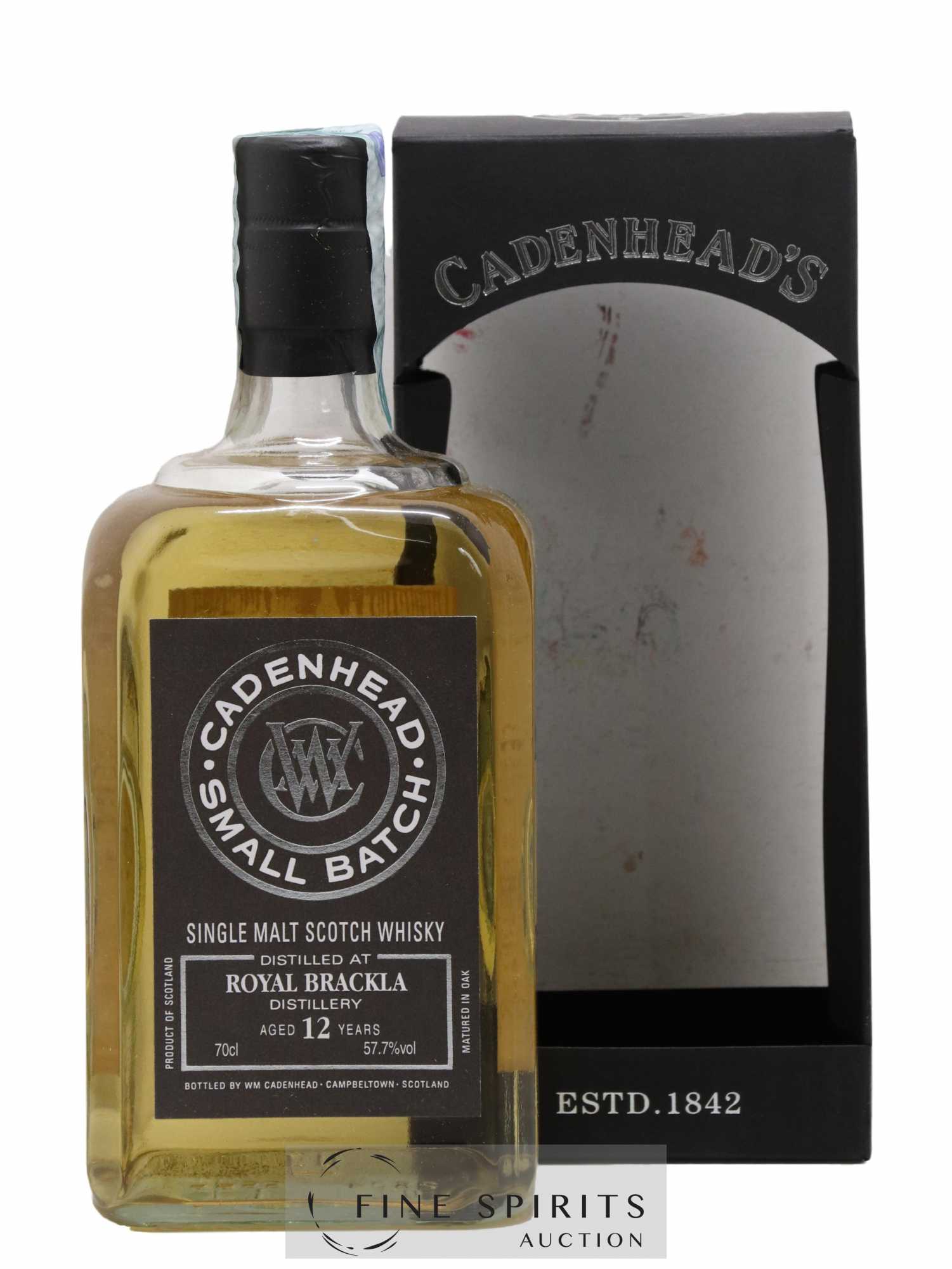 Royal Brackla 12 years 2006 Cadenhead's One of 1050 - bottled 2019 Small Batch