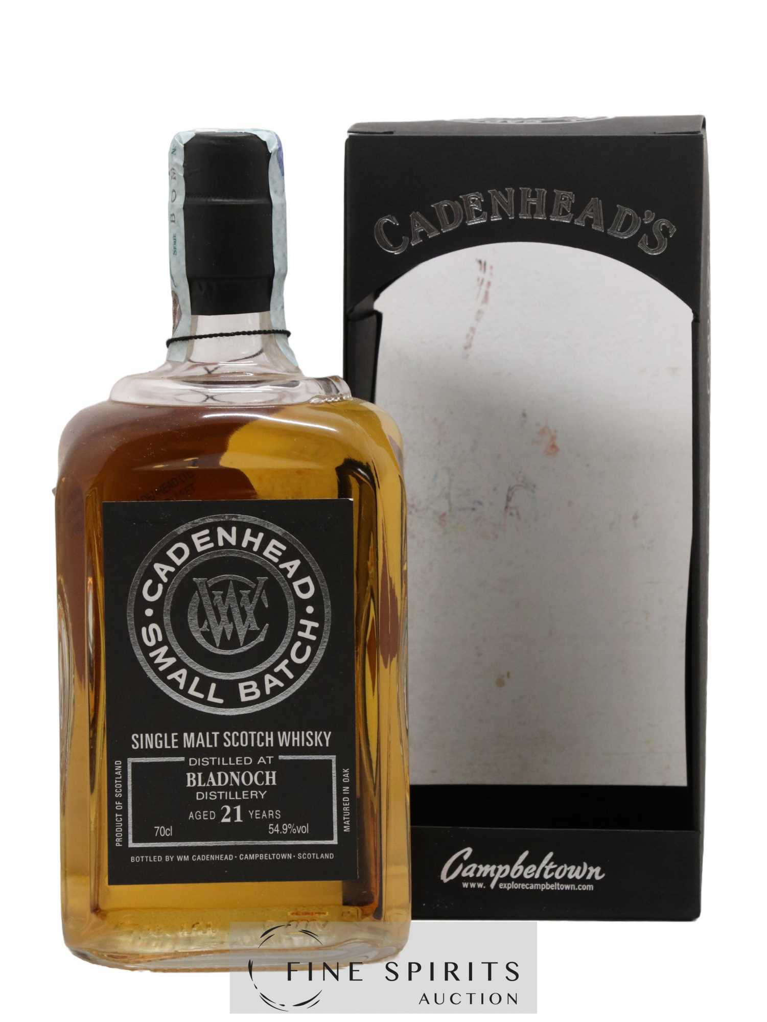 Bladnoch 21 years 1992 Cadenhead's One of 510 - bottled 2014 Small Batch