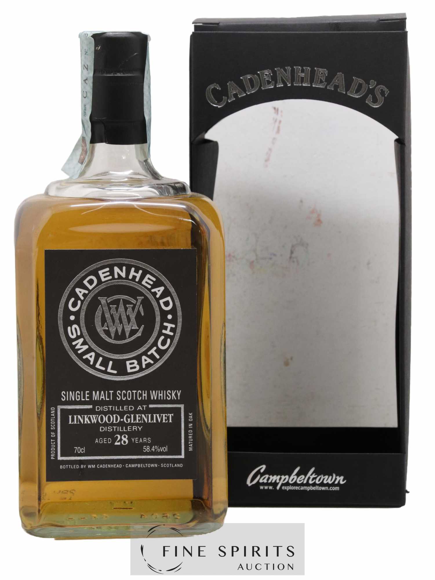 Linkwood 28 years 1987 Cadenhead's One of 1062 - bottled 2015 Small Batch