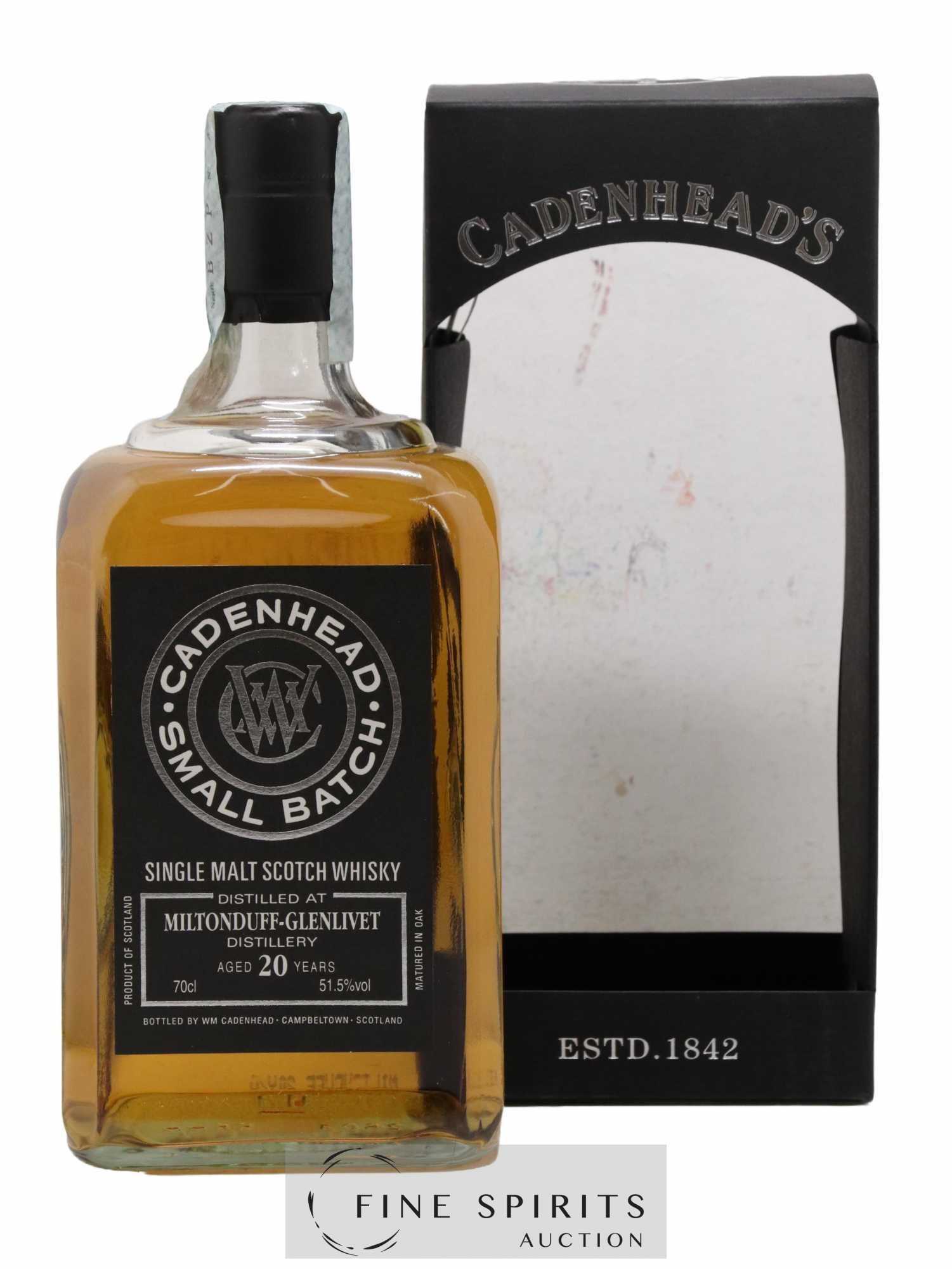 Miltonduff 20 years 1994 Cadenhead's One of 366 - bottled 2015 Small Batch