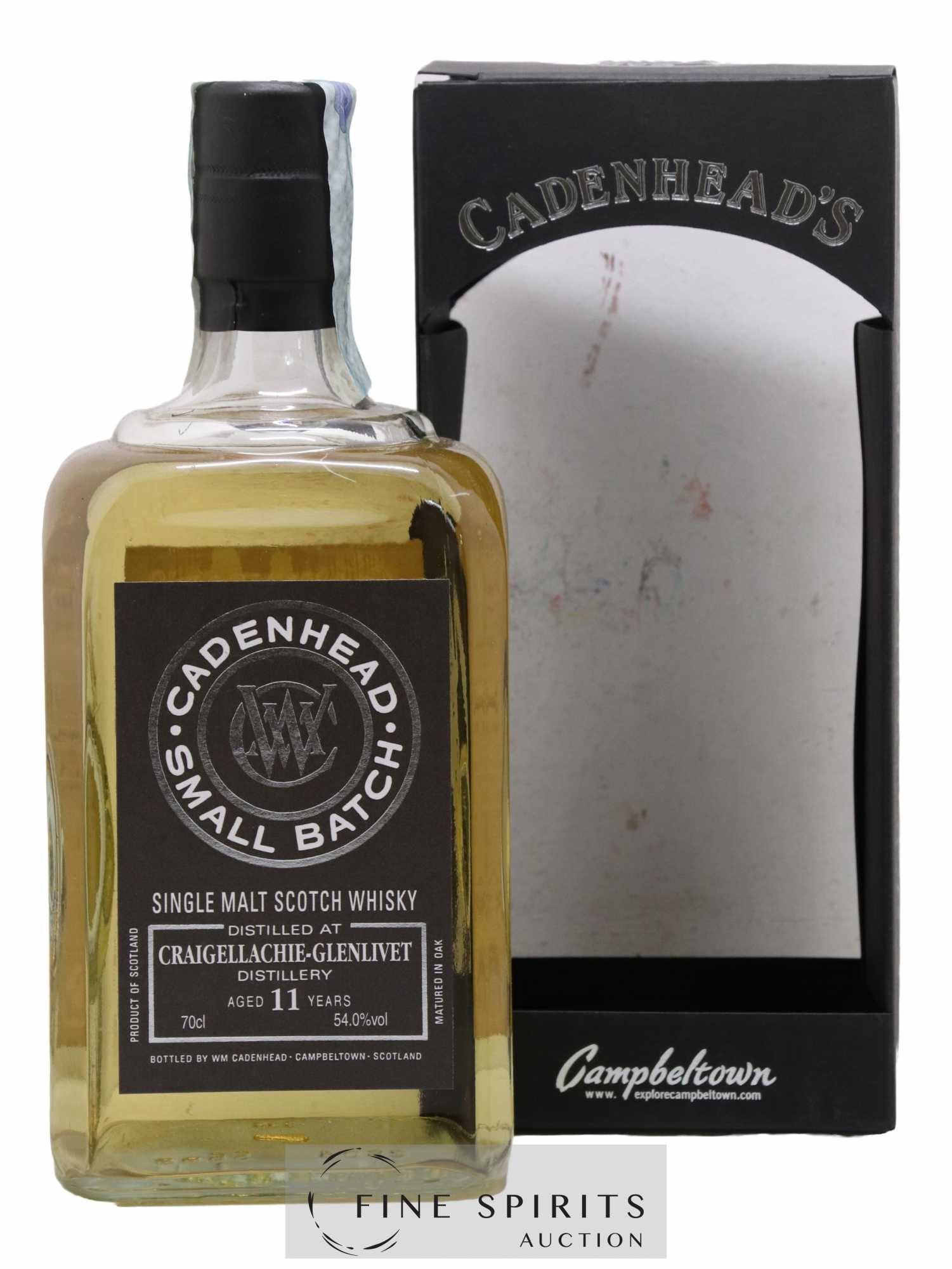 Craigellachie 11 years 2007 Cadenhead's One of 834 - bottled 2019 Small Batch