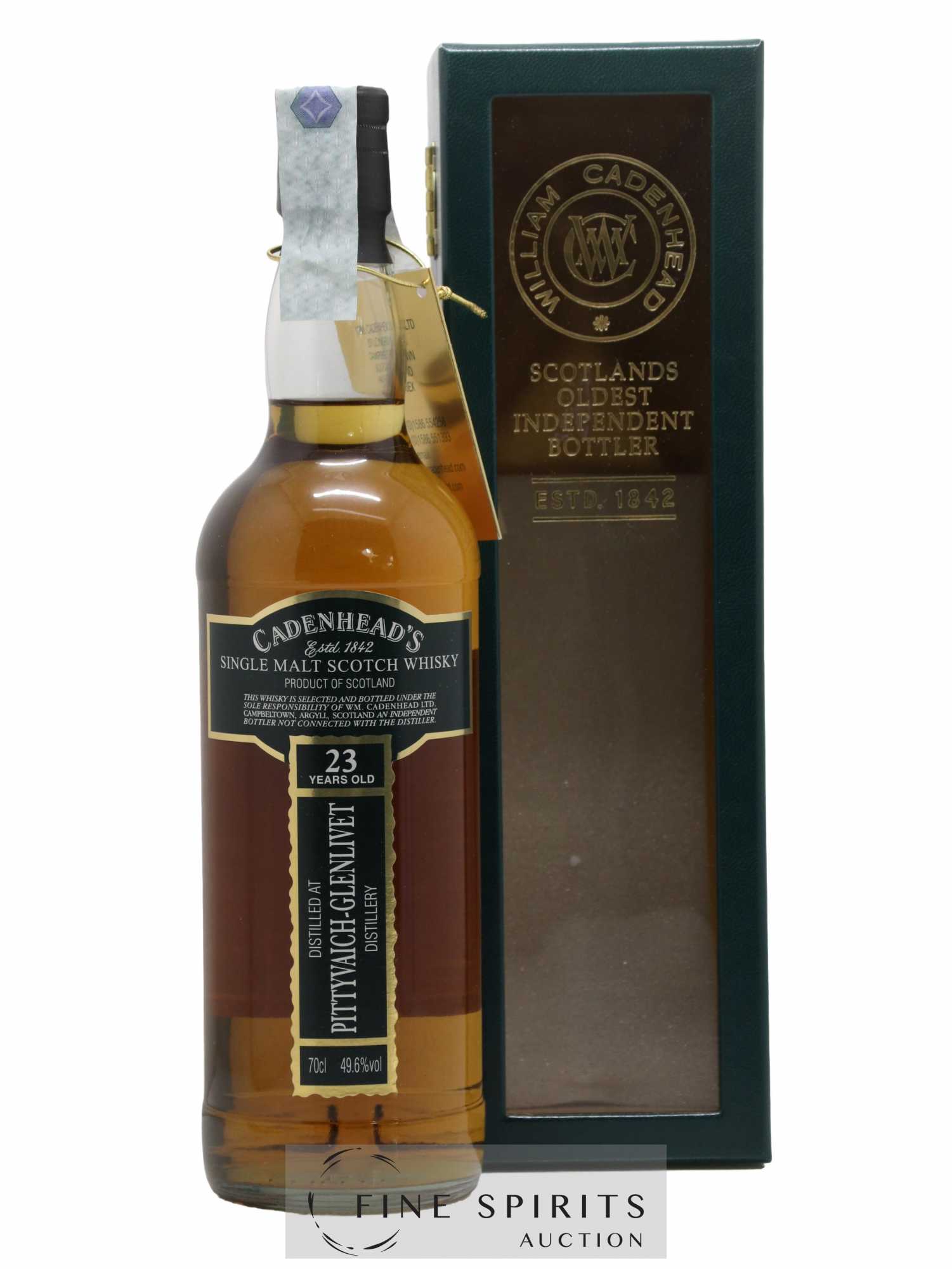 Pittyvaich 23 years 1985 Cadenhead's One of 170 - bottledd 2008