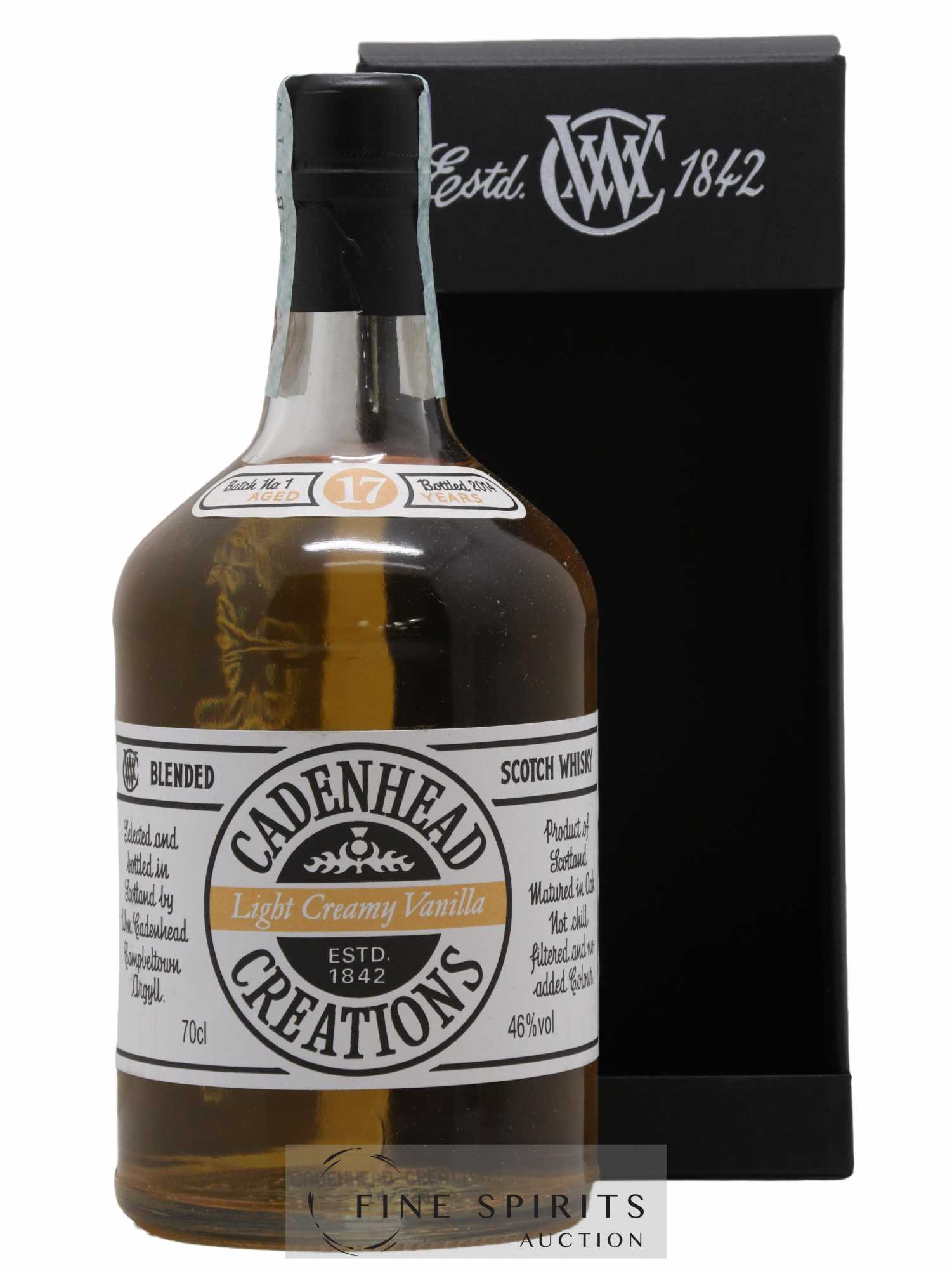 Cadenhead Creations 17 years Of. Batch n°1 - bottled 2014