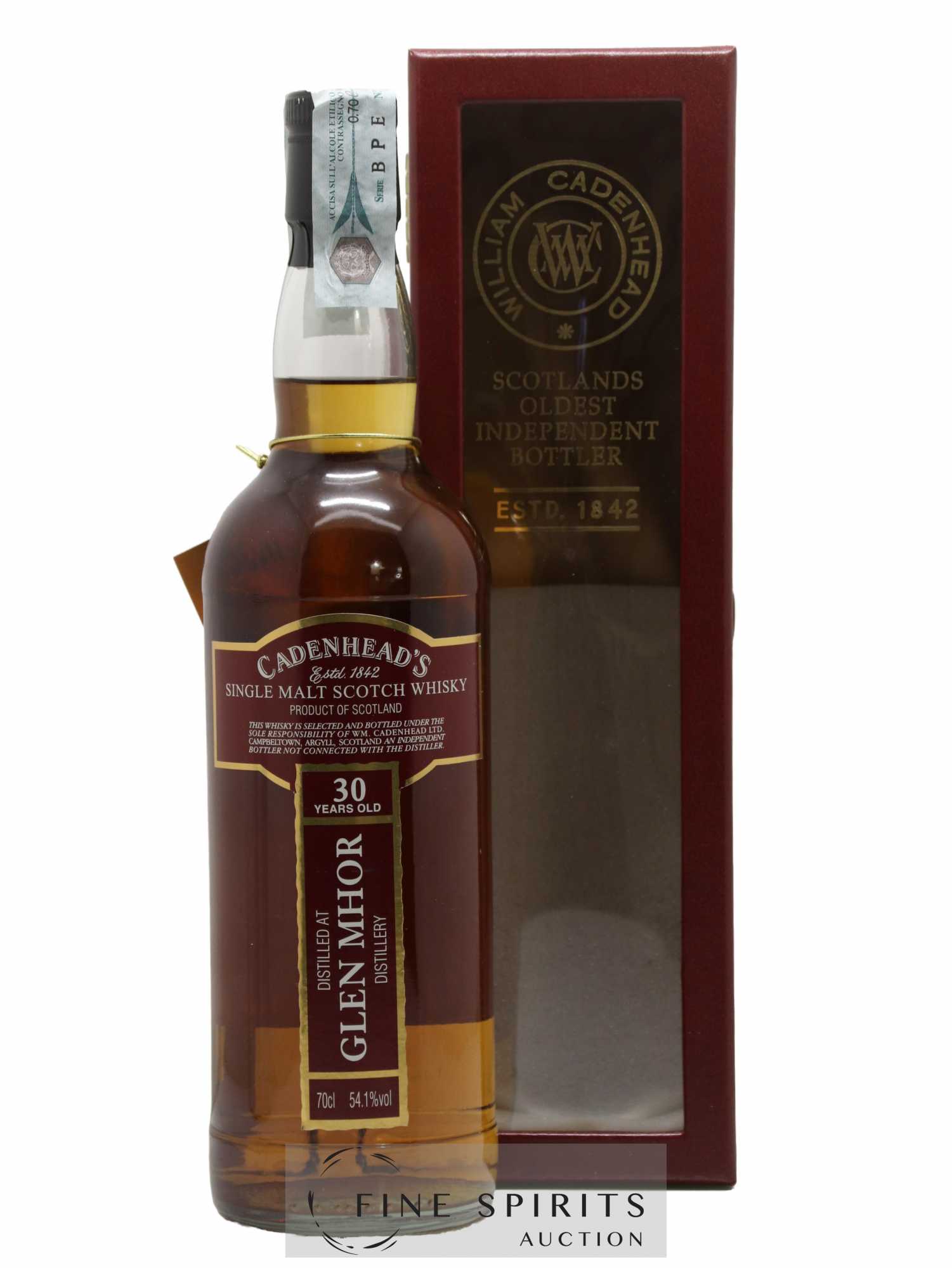 Glen Mhor 30 years 1982 Cadenhead's Bourbon Cask - One of 198 - bottled 2012