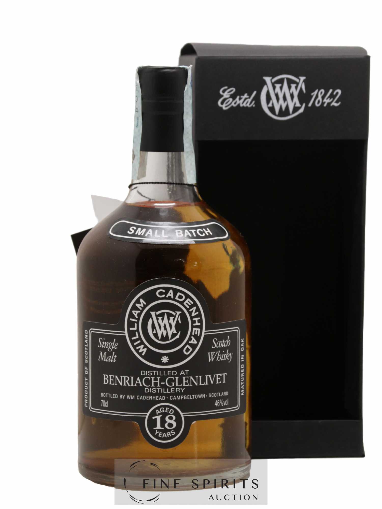 Benriach 18 years 1996 Cadenhead's Bourbon Hogshead - One of 312 - bottled 2014 Small Batch