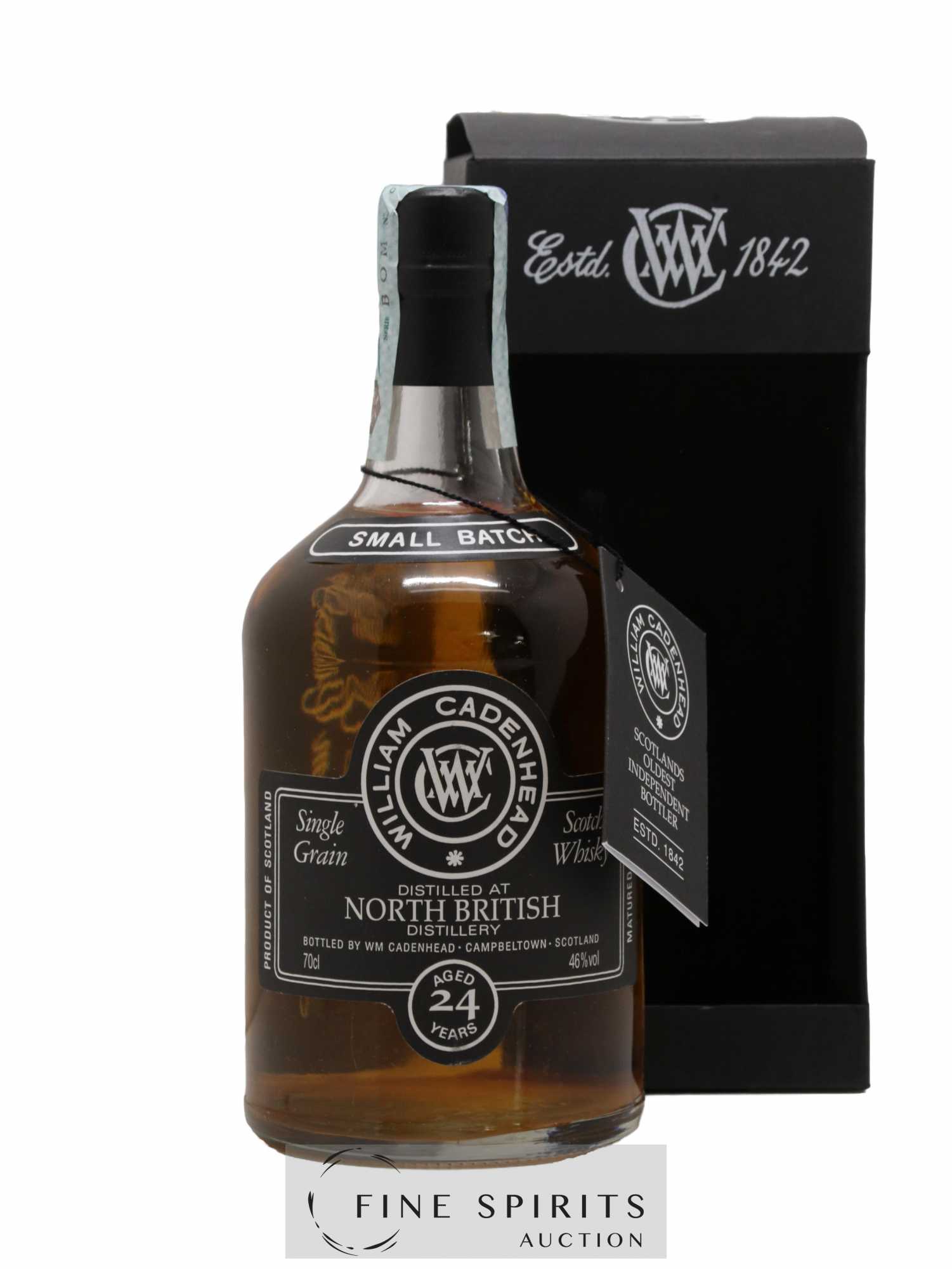 North British 24 years 1989 Cadenhead's Bourbon Barrel - One of 240 - bottled 2014 Small Batch