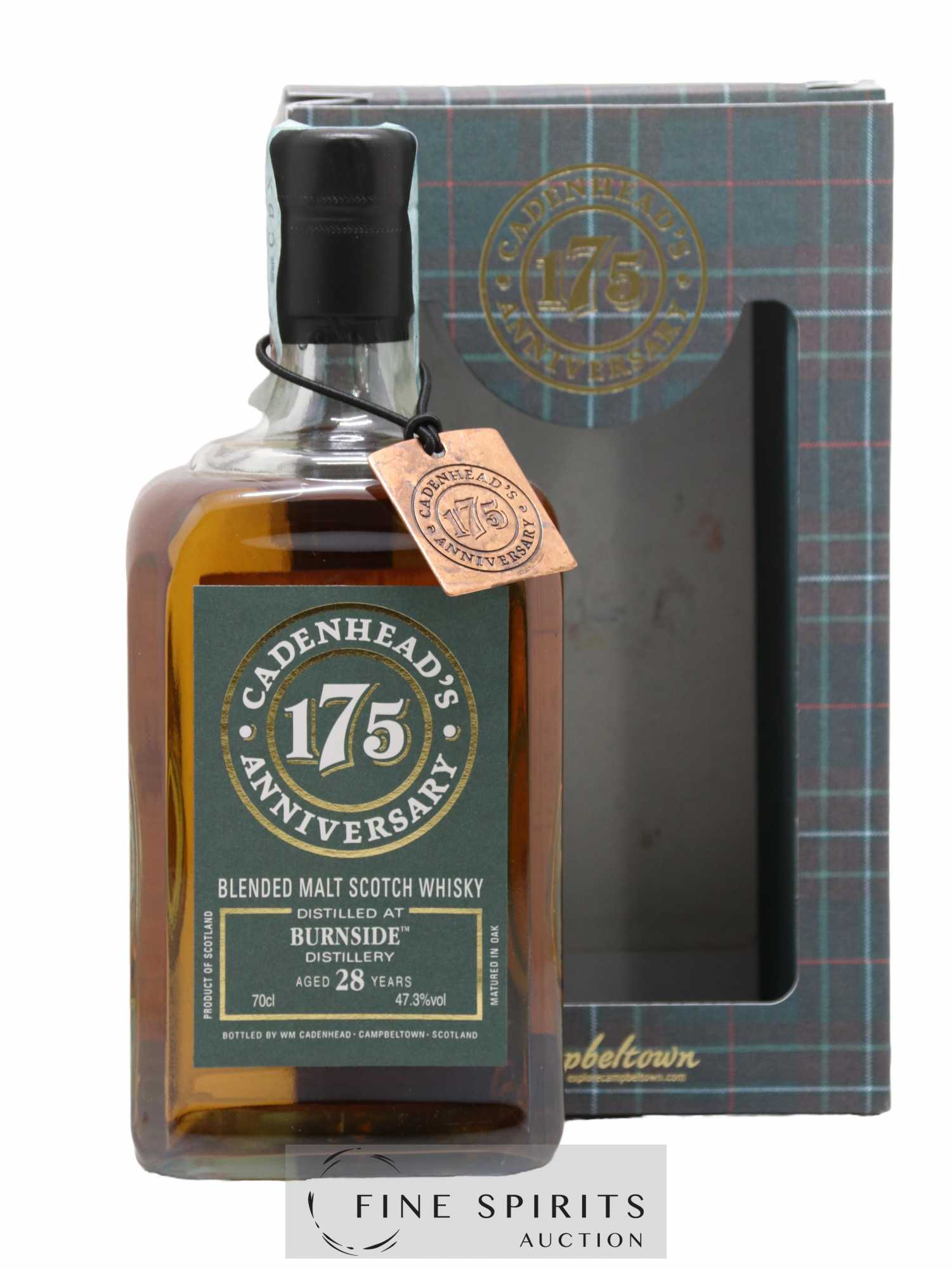 Burnside 28 years 1989 Cadenhead's One of 132 - bottled 2017 175th Anniversary