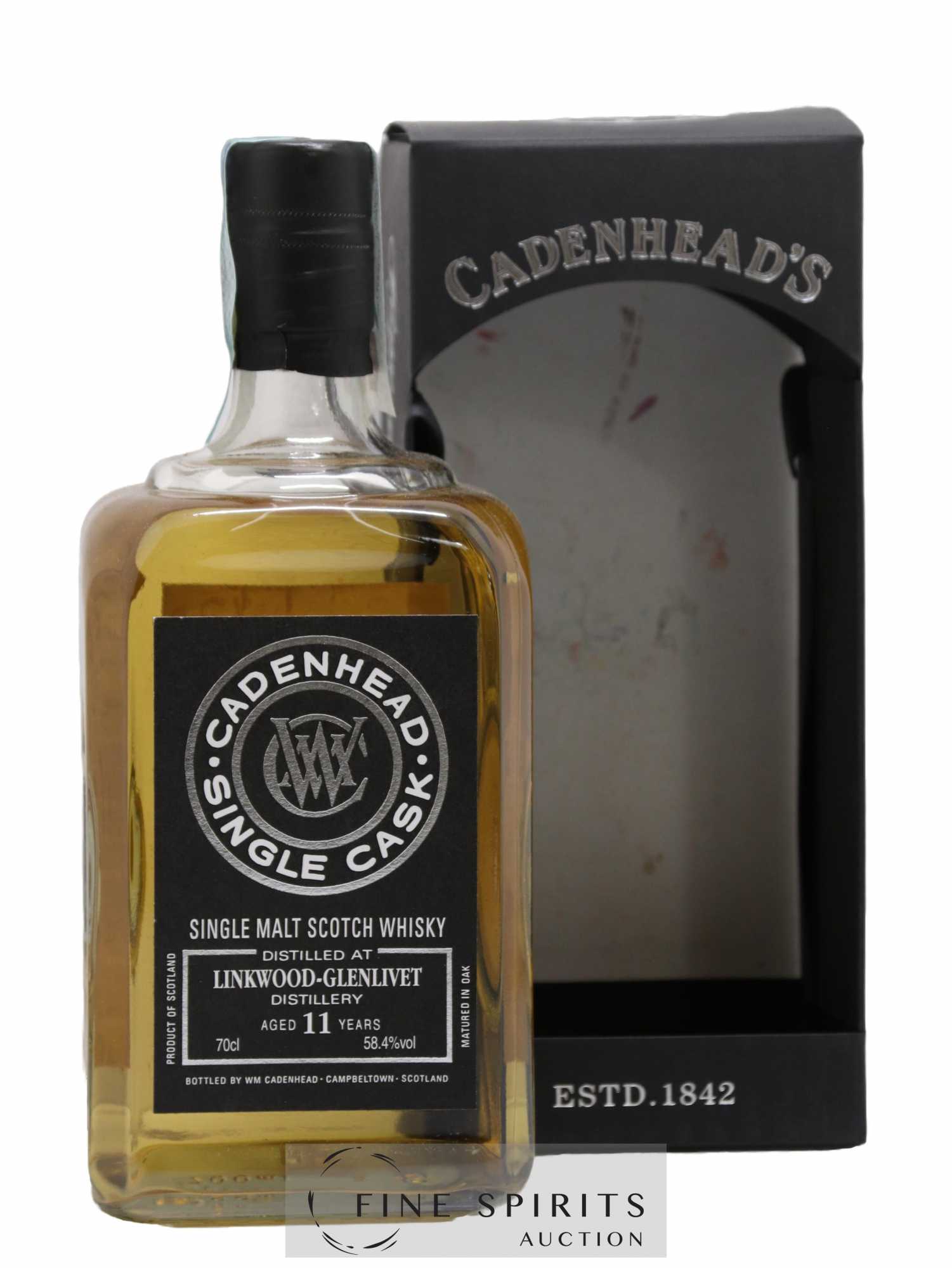 Linkwood 11 years 2006 Cadenhead's One of 288 - bottled 2018 Small Batch