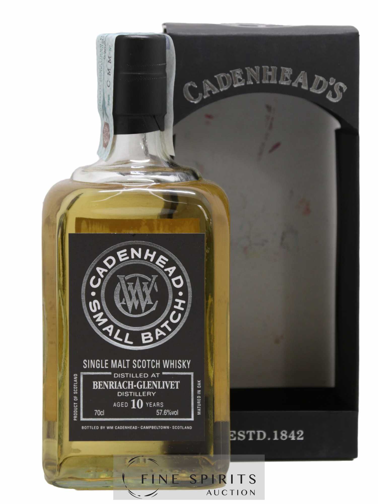 Benriach 10 years 2008 Cadenhead's One of 534 - bottled 2018 Small Batch