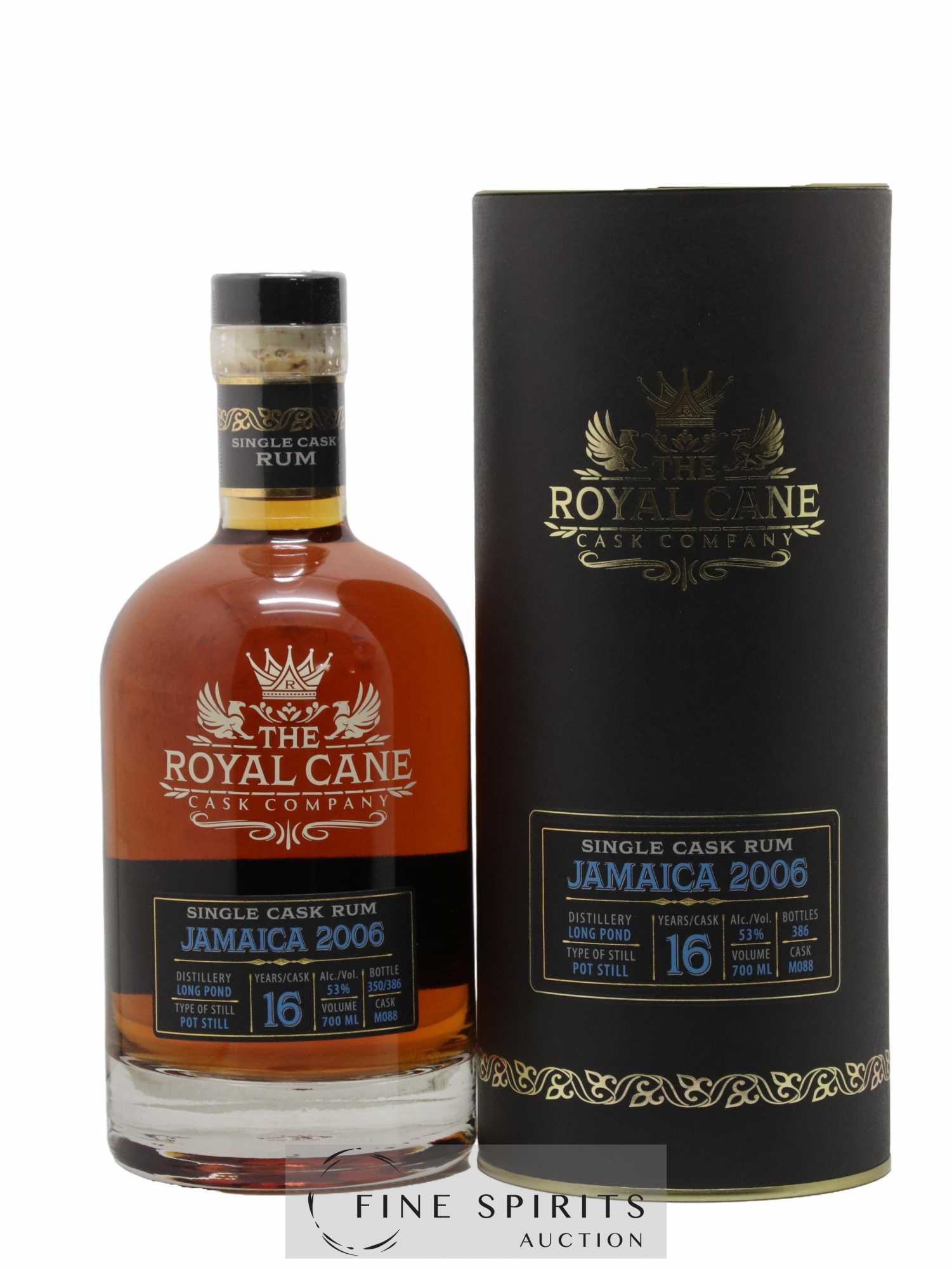 Long Pond 16 years 2006 The Royal Cane Cask Company Cask n°M088 - One of 386